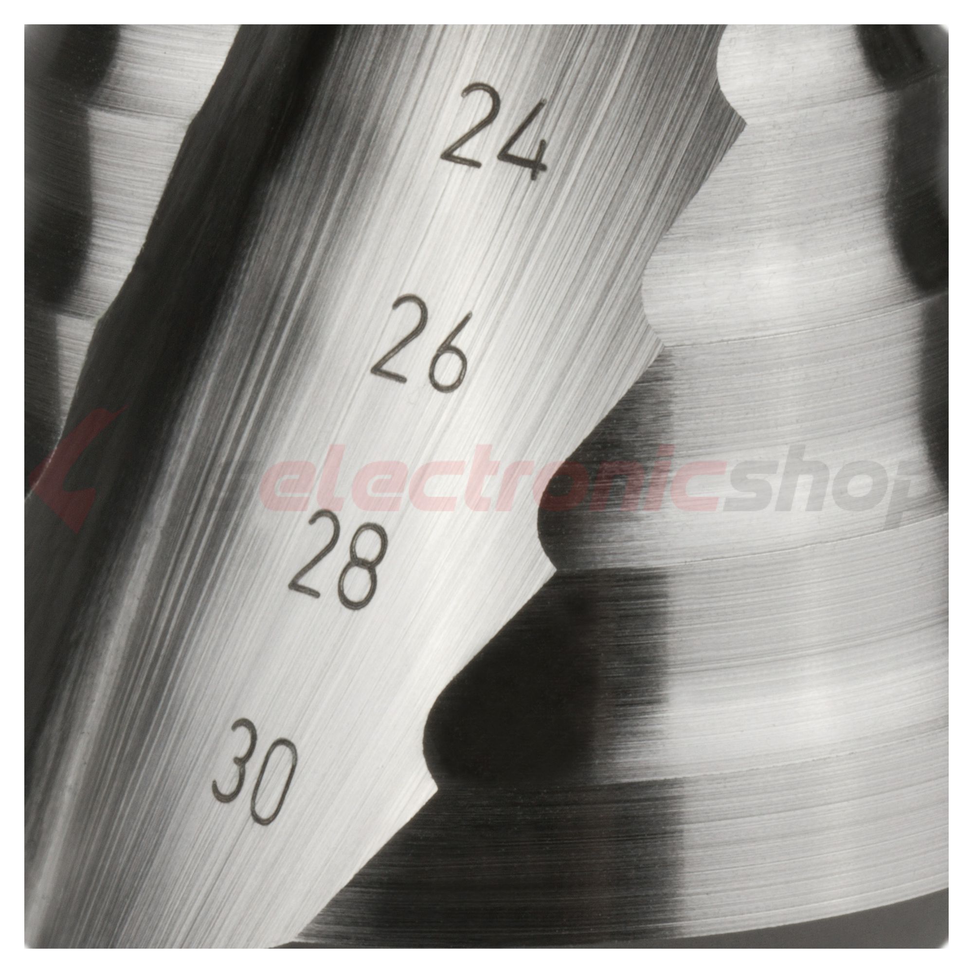 Lépcsősfúró készlet 3-darabos 4-12mm/4-20mm/4-30mm HSS RUKO - 101026