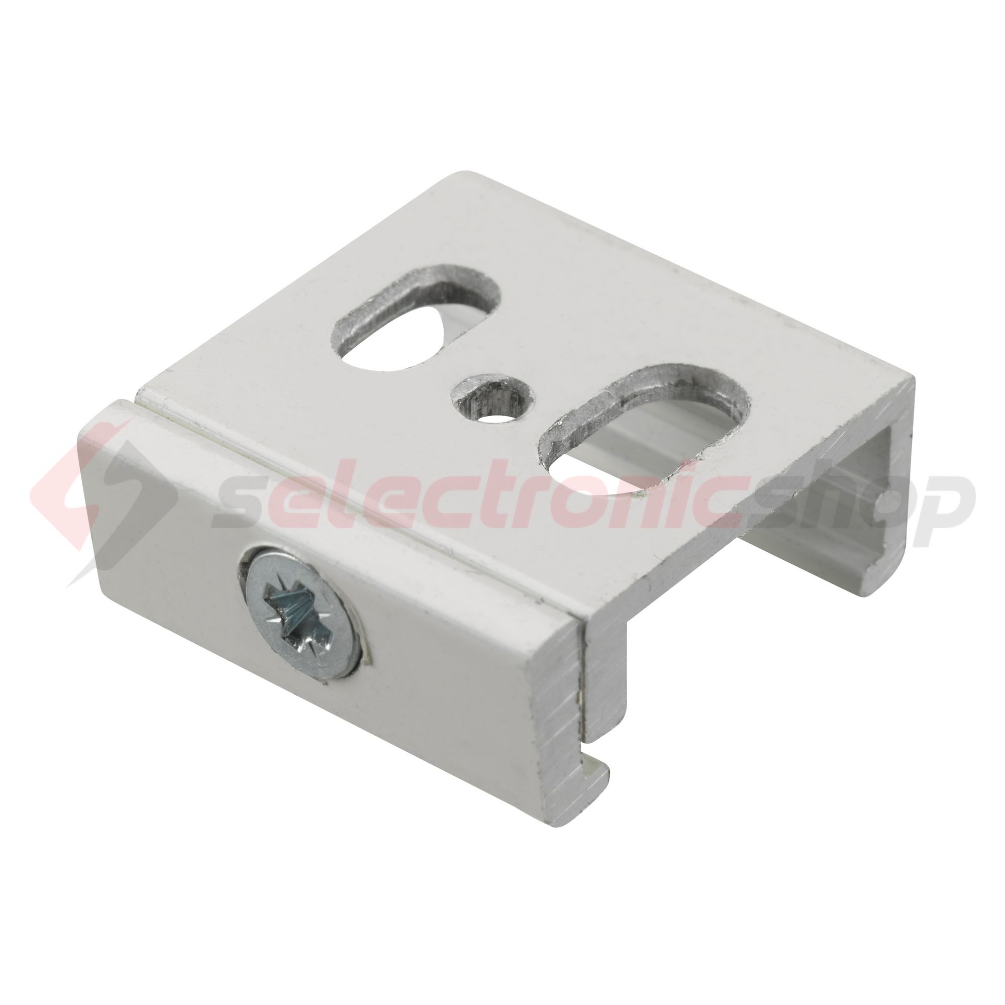 Mennyezeti rögzítő világítási sínhez max.200N fehér alumínium SKB 12-3 LIVAL - 19180123