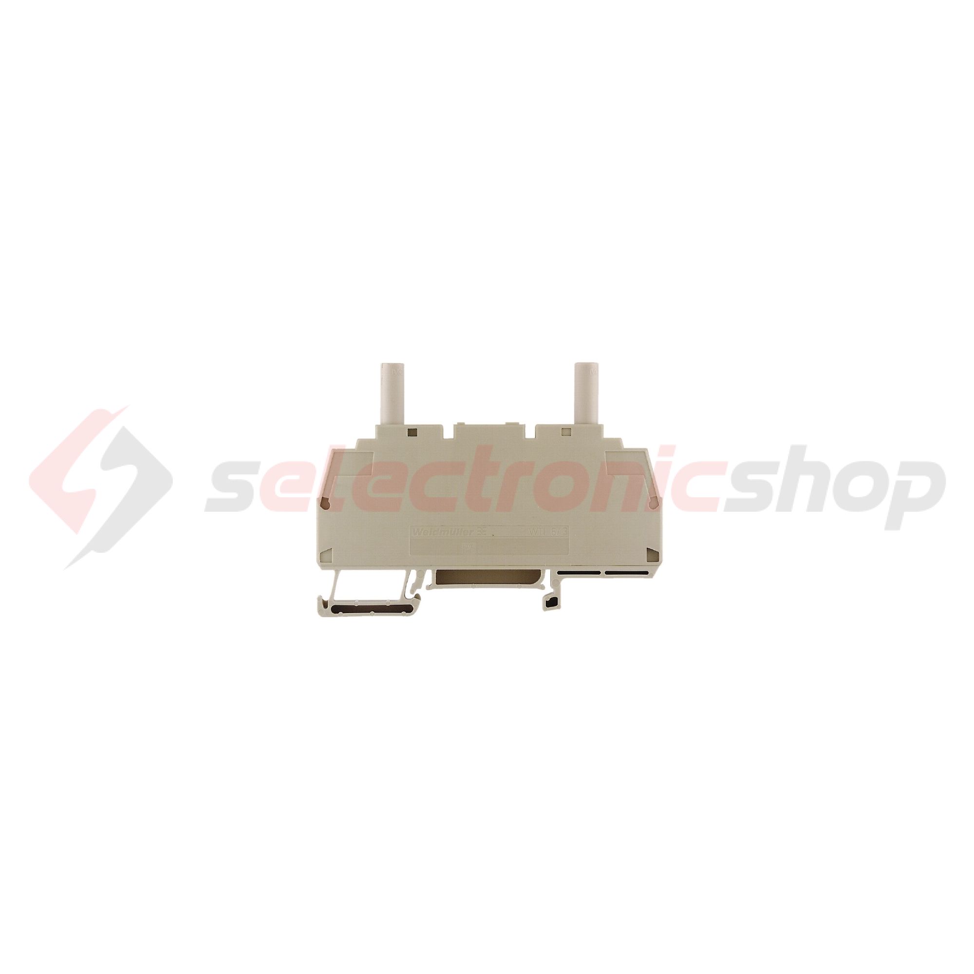 Mérő-bontó sorkapocs 41A 500V csavaros csavaros bézs 0.5-10mm2/sokerű WTL 6/3/STB Weidmüller - 1018600000