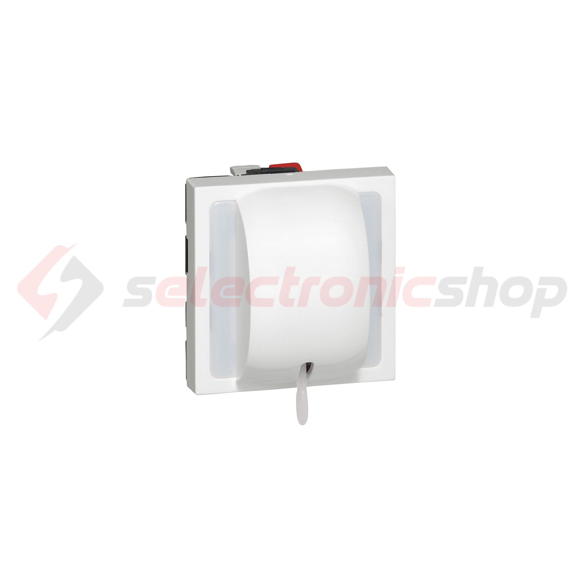 Mosaic 106 váltókapcsoló betét közp. fedéllel fehér süllyesztett IP31 1- húzózsinór LEGRAND - 077014