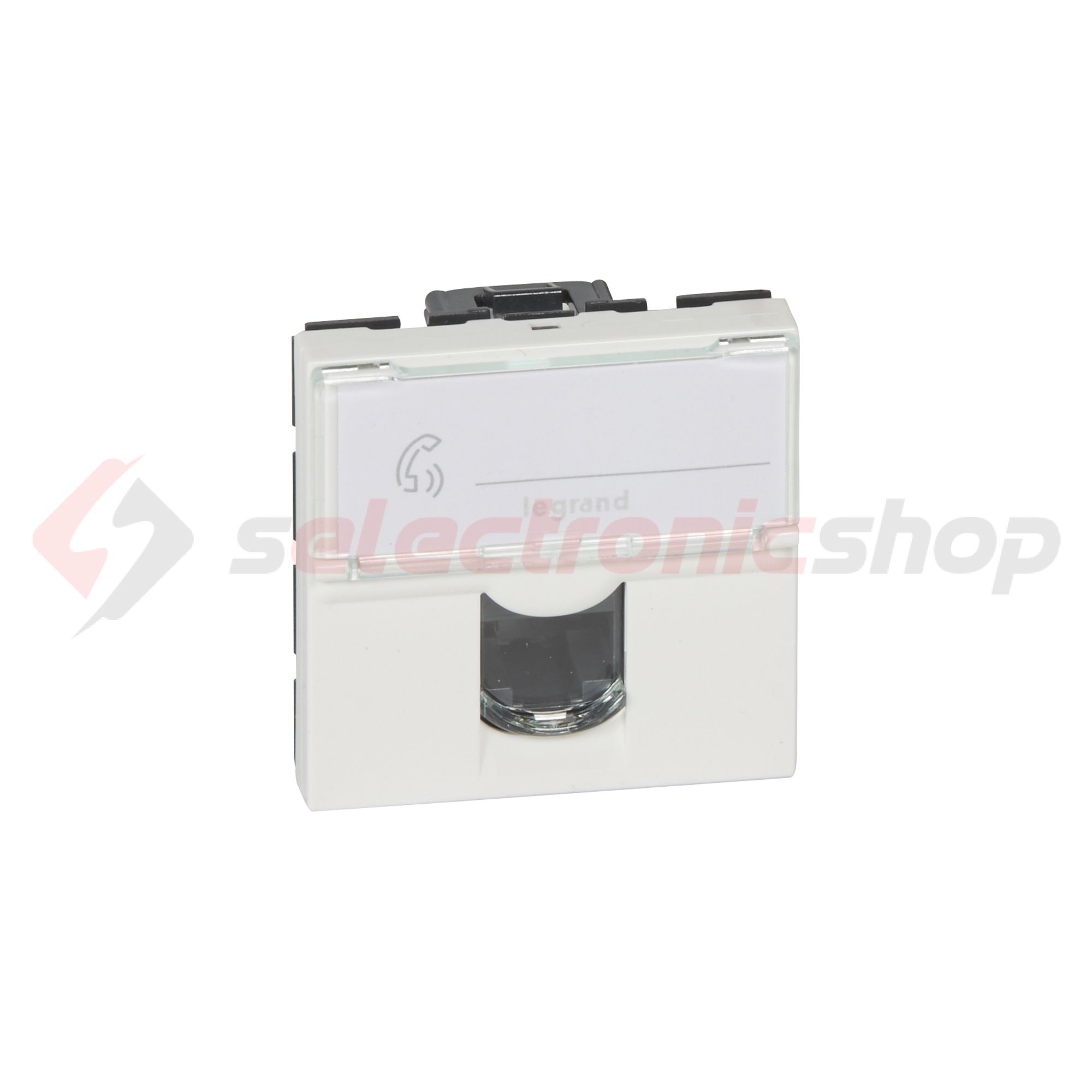 Mosaic adatcsatlakozó dugalj modul UTP RJ45 8(8) Cat5e fehér bepattintás LEGRAND - 076554