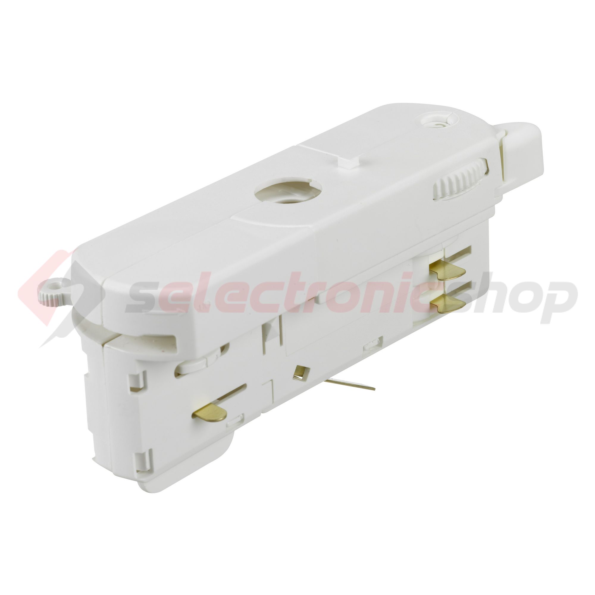 Multi adapter világítási sínhez 6A 1F lámpatest csatlakozóadapter 3x 1mm2 fehér GA 69-3 LIVAL - 801000