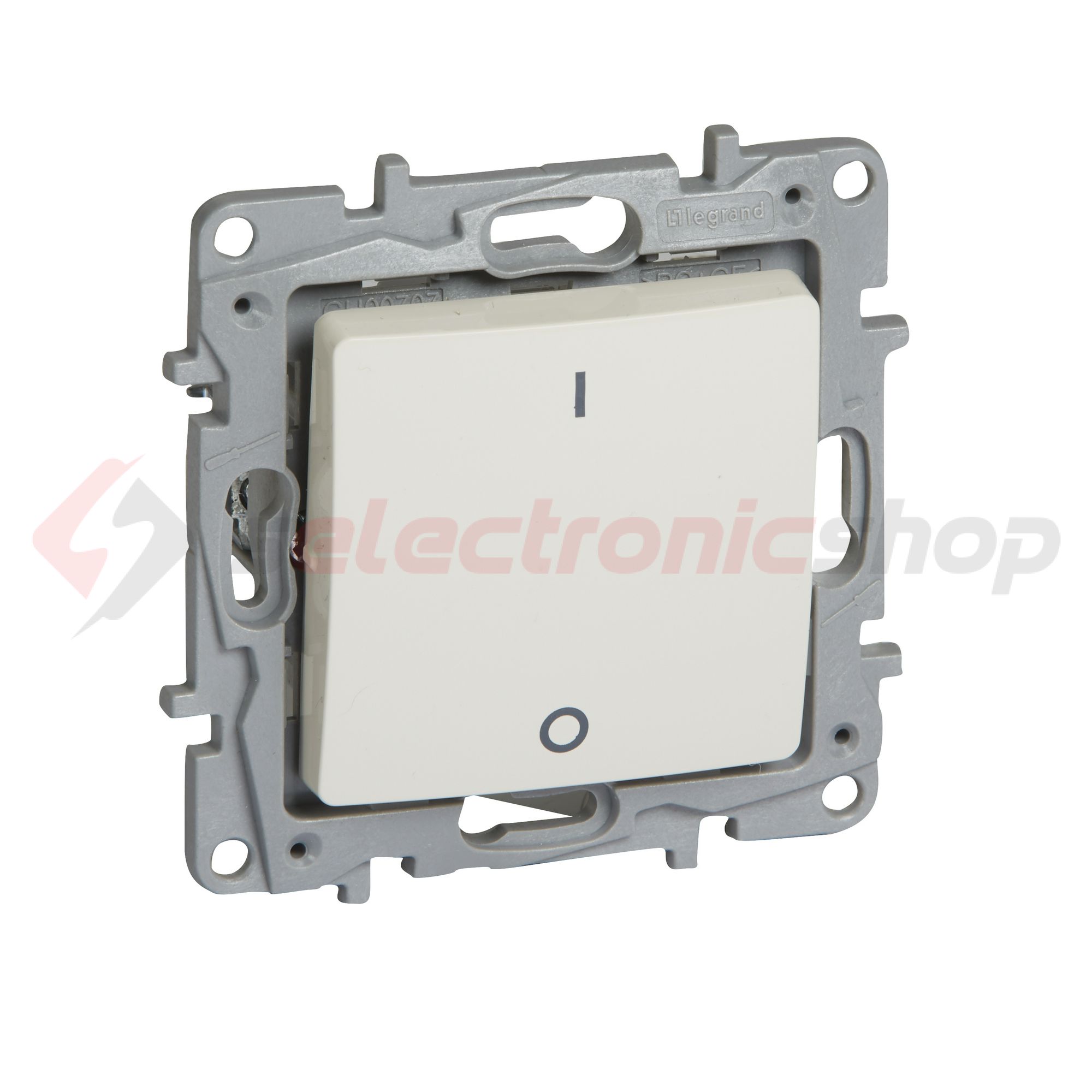 Niloé 102 2P kapcsoló betét bézs süllyesztett IP20 1- billentyű/gomb LEGRAND - 764617