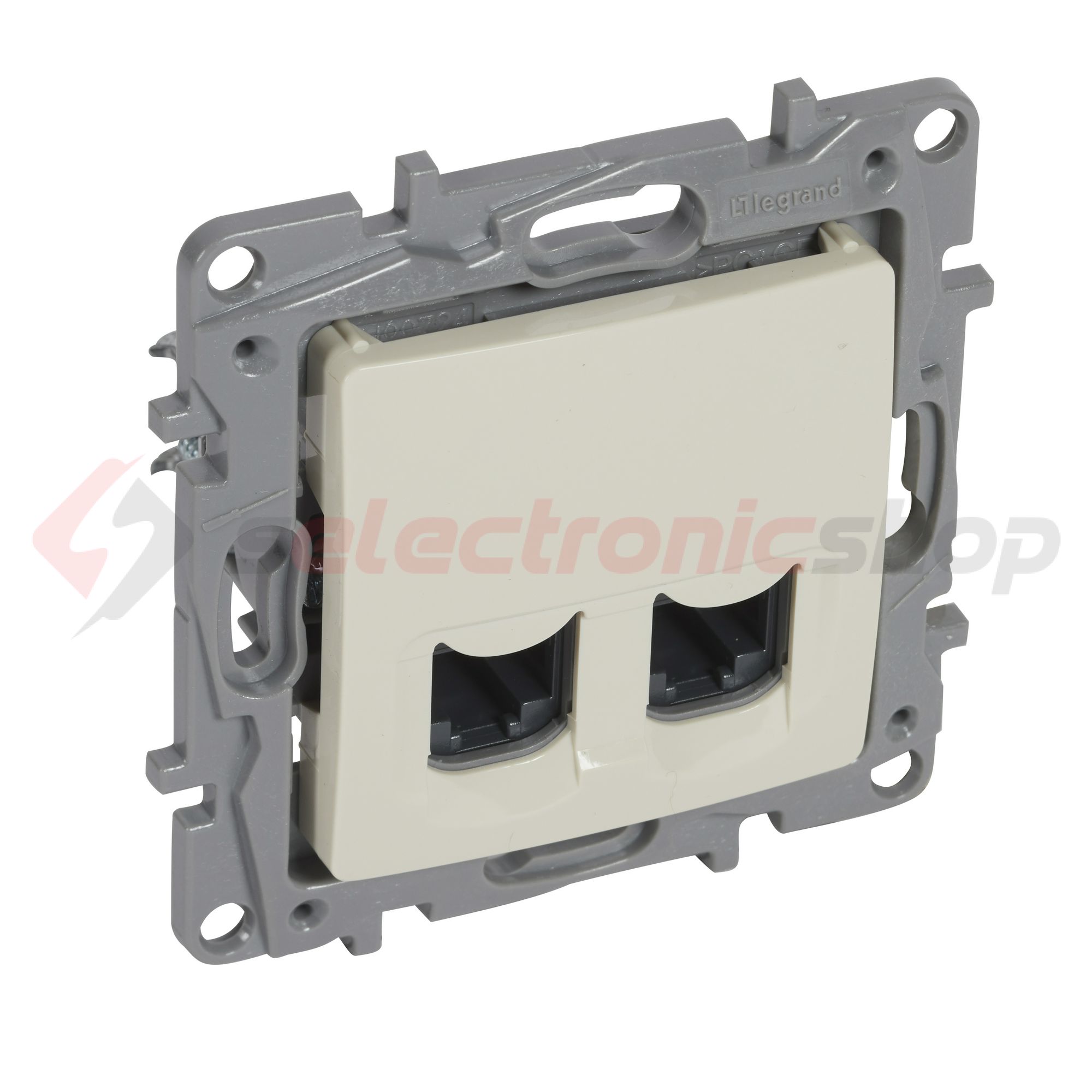 Niloé adatcsatlakozó dugalj UTP 2xRJ45 8(8) Cat6 csavaros LEGRAND - 764674