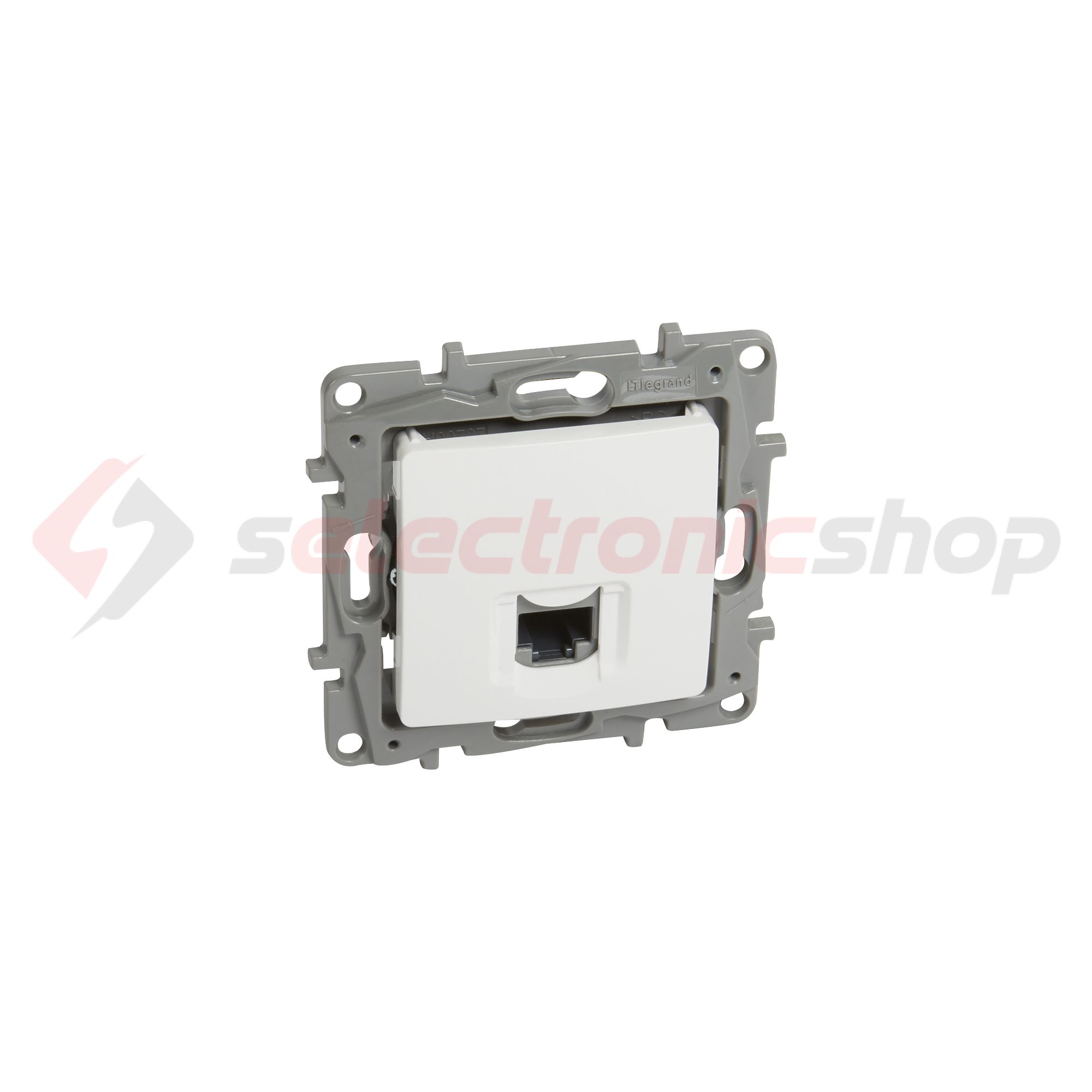 Niloé adatcsatlakozó dugalj UTP RJ45 8(8) Cat5e fehér csavaros LEGRAND - 764571