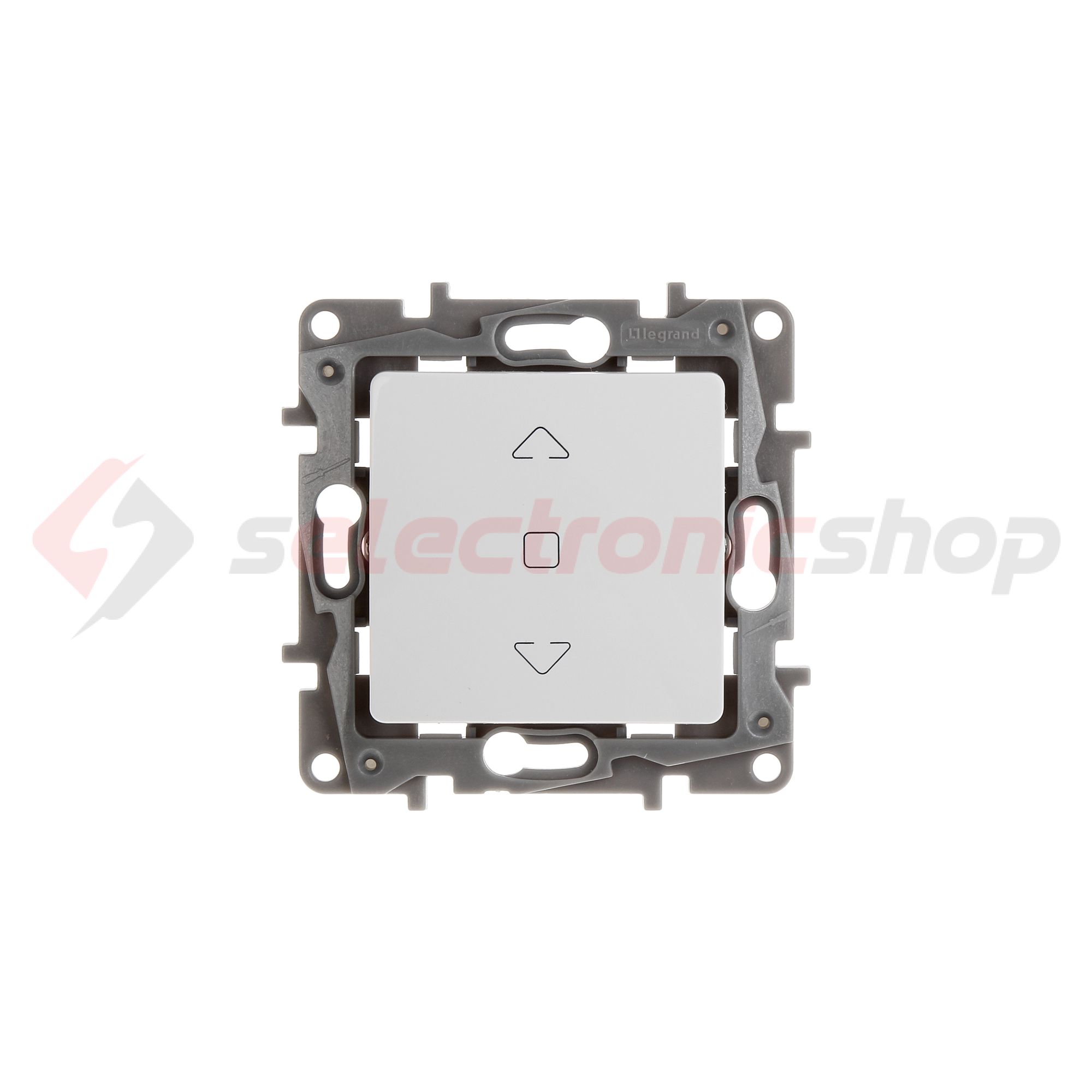 Niloé redőnymozgató NR105 1P nyomó billentyűs fehér műanyag LEGRAND - 764512