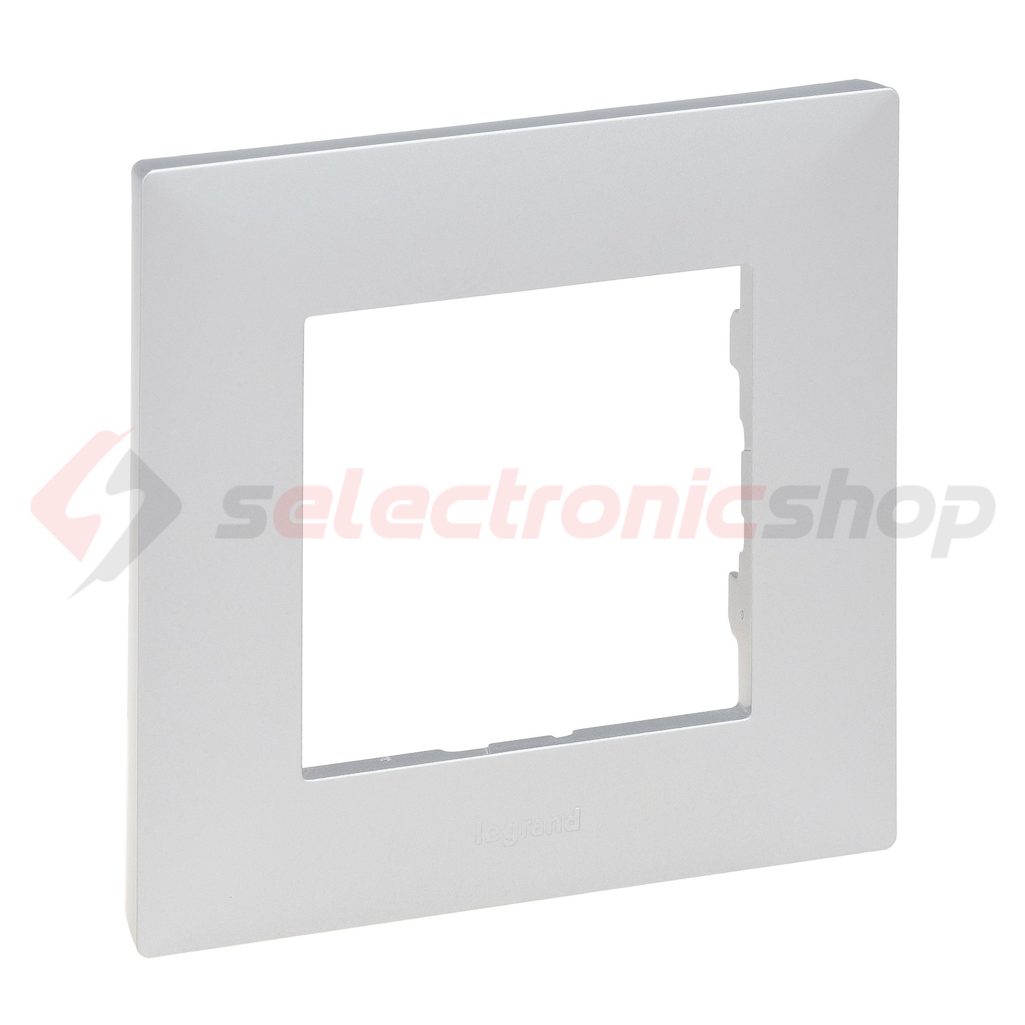 NiloéStep keret 1-egység vízszintes és függőleges műanyag alumínium kezeletlen LEGRAND - 863391