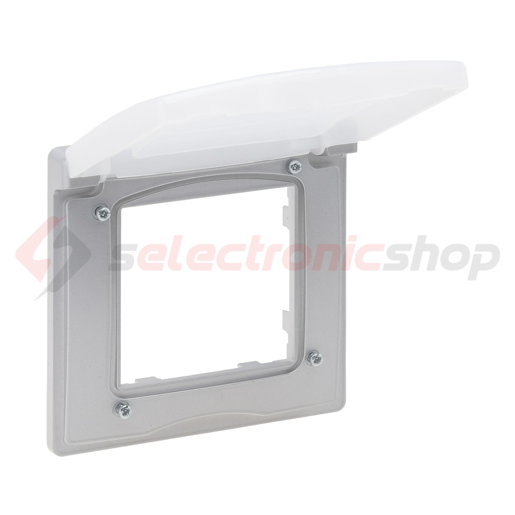 NiloéStep keret 1-egység vízszintes és függőleges műanyag alumínium kezeletlen LEGRAND - 863396