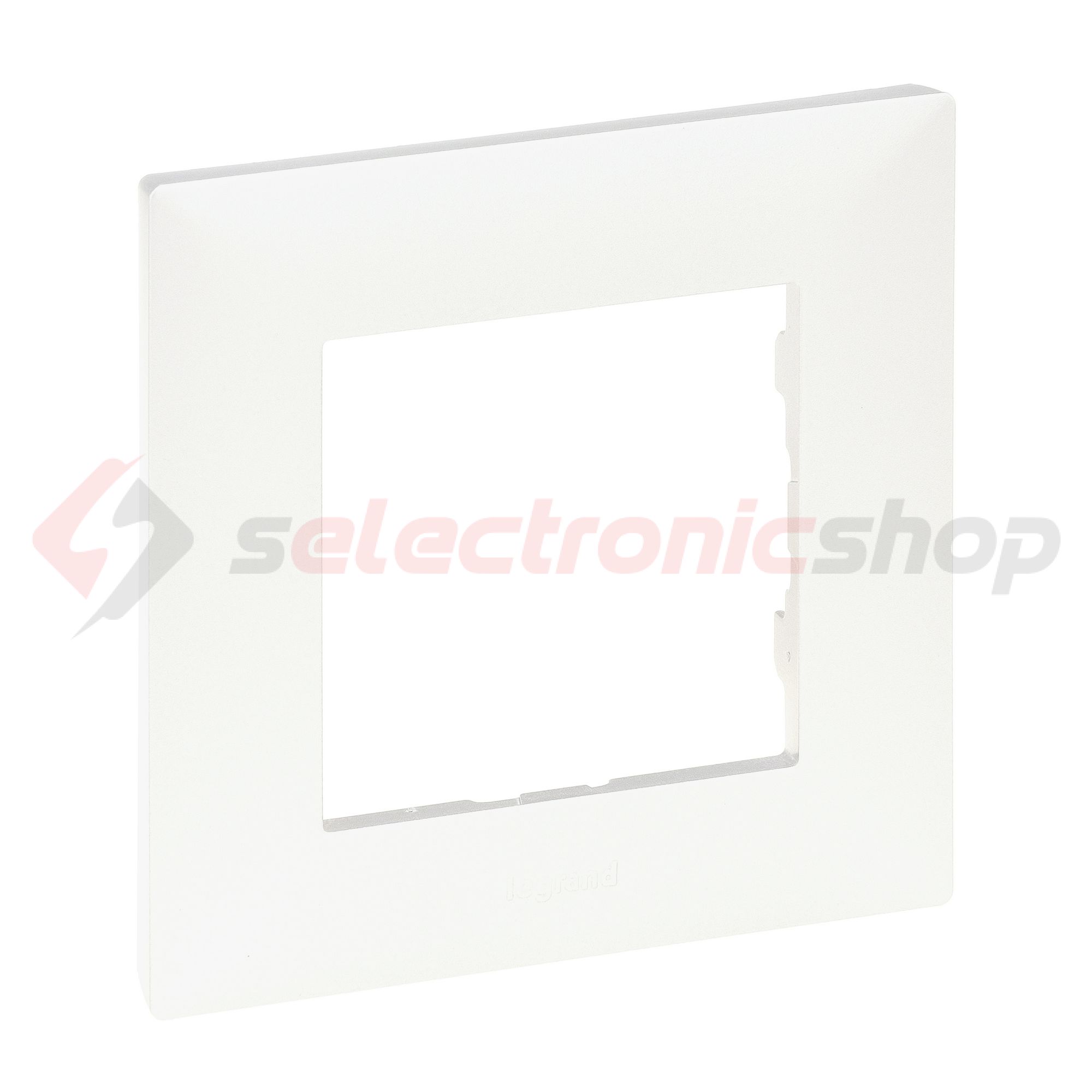 NiloéStep keret gyöngyház 1-egység vízszintes és függőleges műanyag kezeletlen LEGRAND - 863691