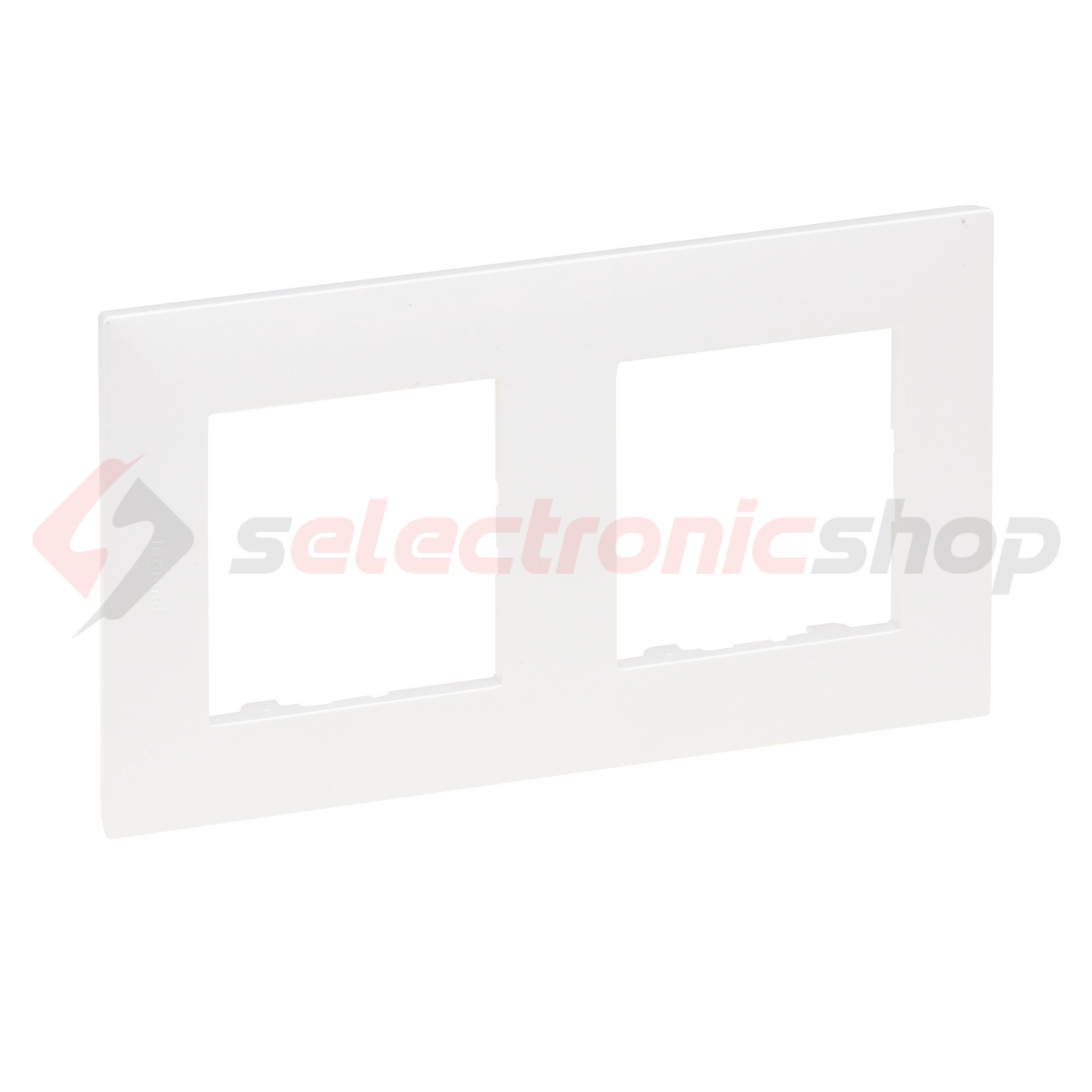 NiloéStep keret gyöngyház 2-egység vízszintes és függőleges műanyag kezeletlen LEGRAND - 863692