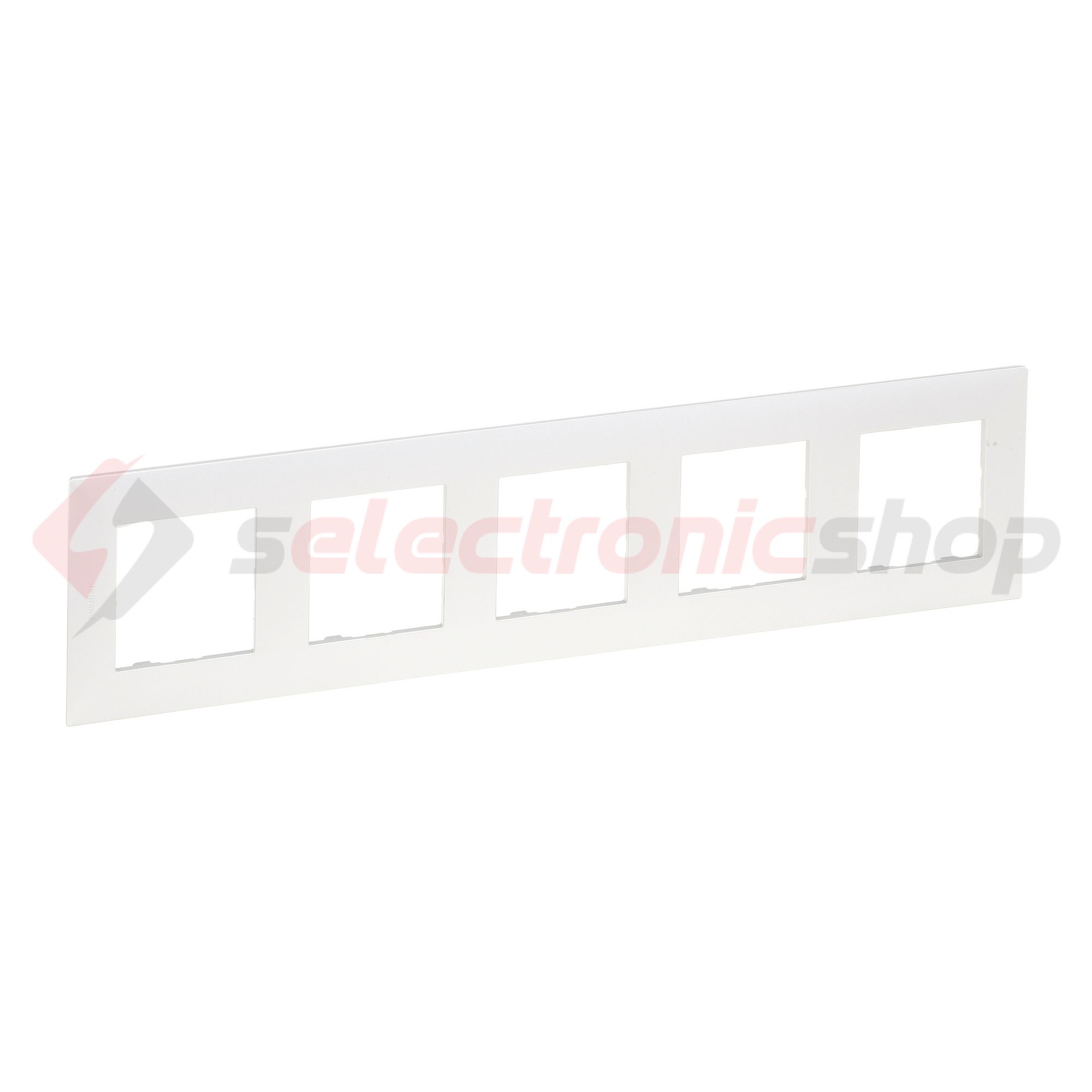 NiloéStep keret gyöngyház 5-egység vízszintes és függőleges műanyag kezeletlen LEGRAND - 863695