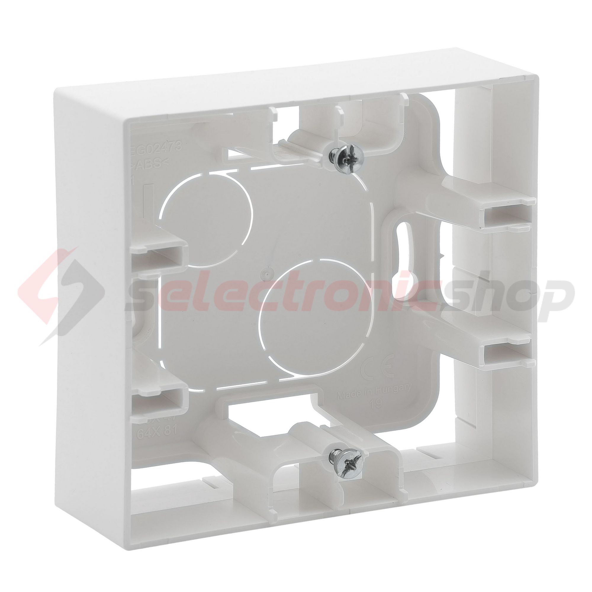 NiloéStep kiemelődoboz 1-egység vízszintes és függőleges fehér műanyag IP2X LEGRAND - 863197
