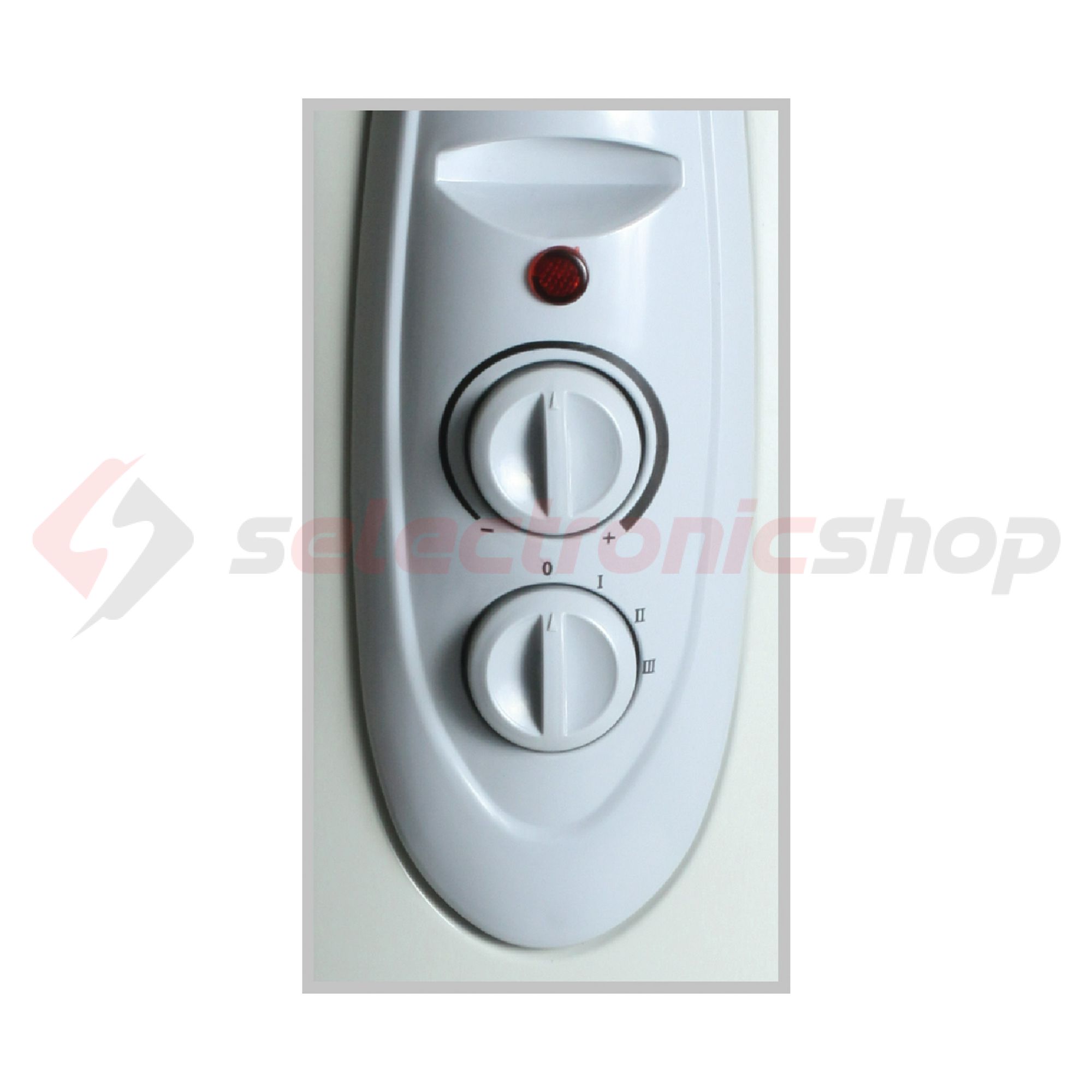 Olajradiátor termosztáttal gurítható álló 230VAC 2000W 11-bordás 3-fokozat Somogyi Elektronic - FKOS 11M