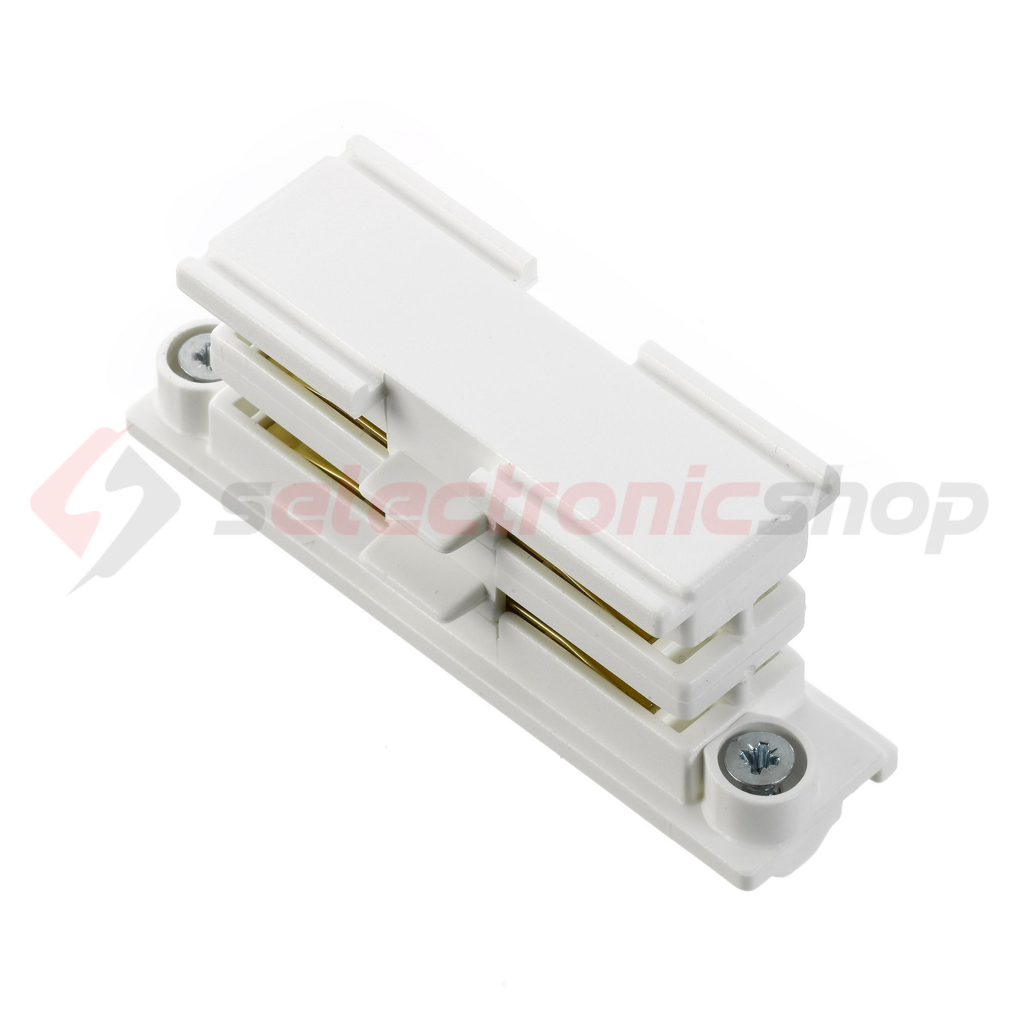 Összekötő elem 3F világítási sínhez 16A 230-400V 3F falonkívüli fehér alumínium XTS 21-3 LIVAL - 19170213
