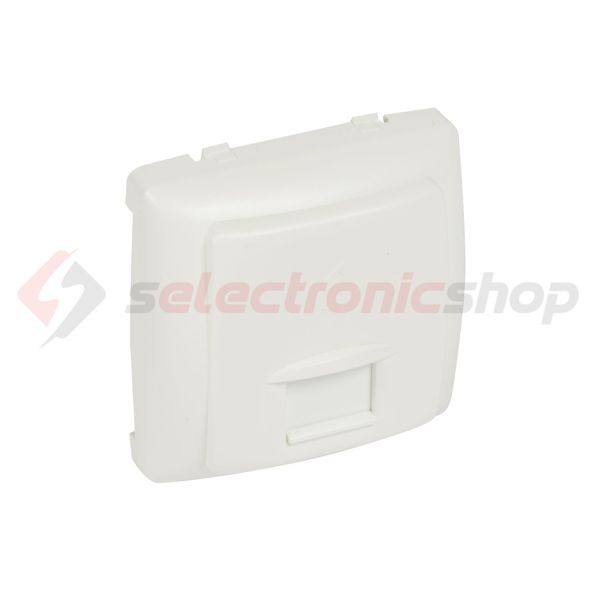 Oteo telefon csatlakozó betét közp. fedéllel RJ11 műanyag fehér LEGRAND - 086143