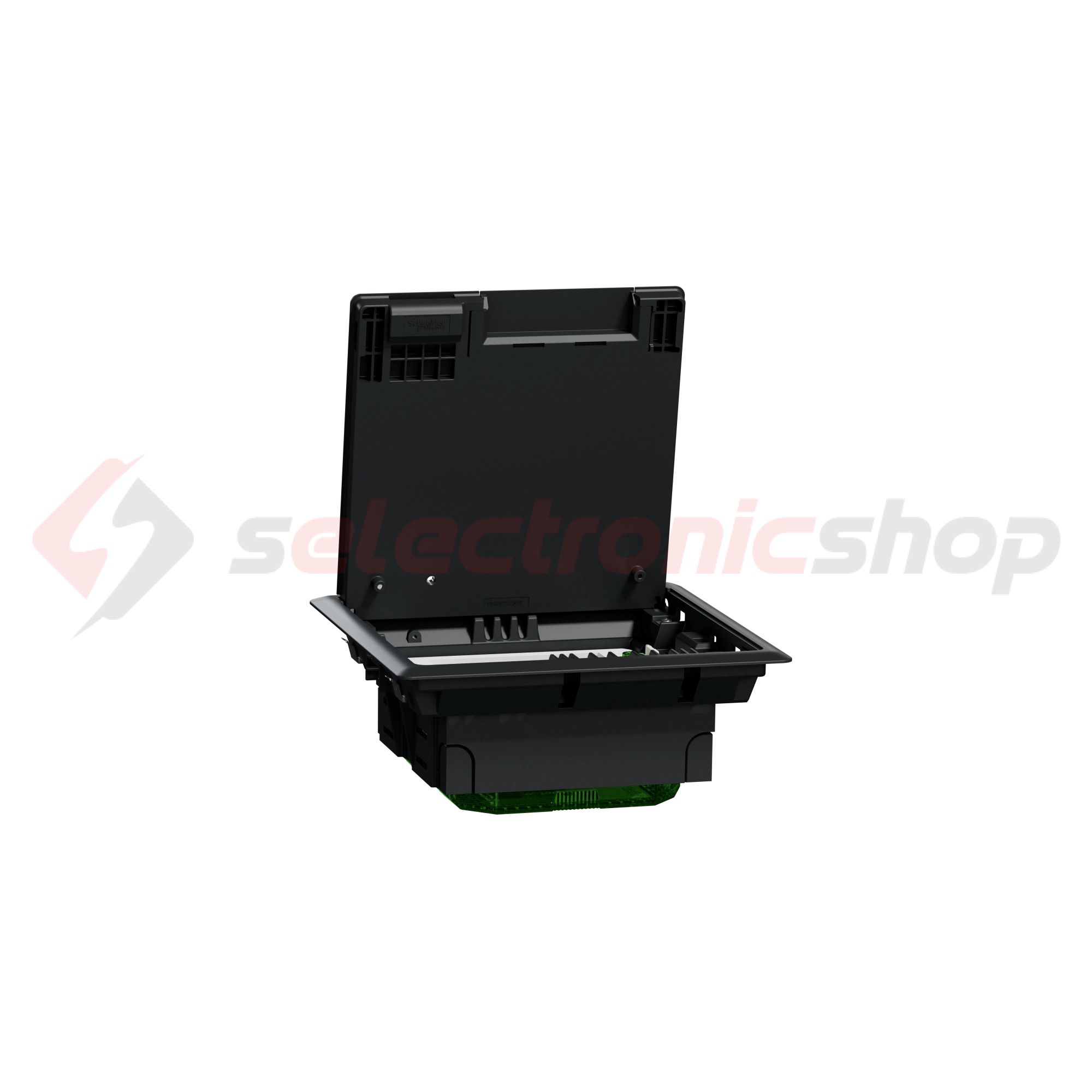 Padlódoboz 200mm 70mm-padlóburkolat 4-modul Schneider - INS52120