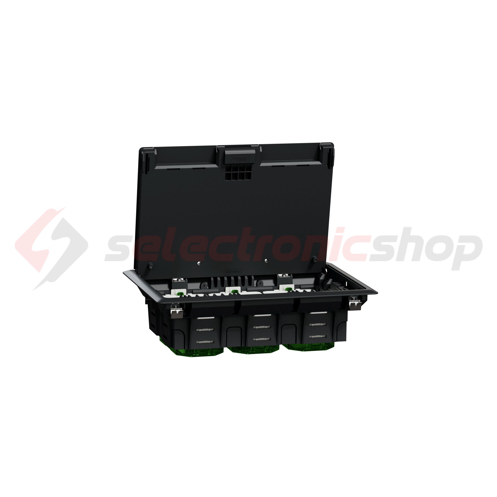 Padlódoboz 200mm 70mm-padlóburkolat 6-modul Schneider - INS52122