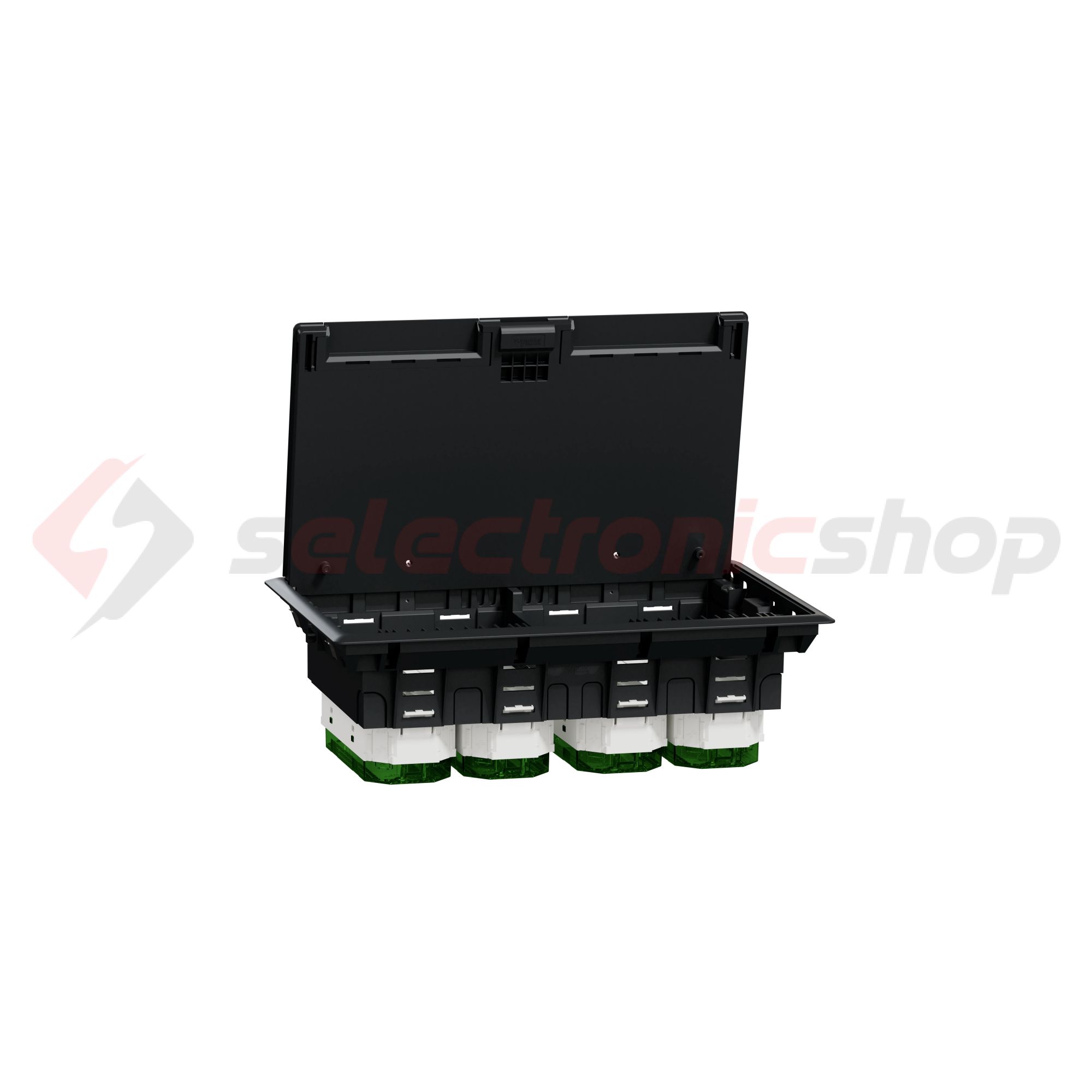 Padlódoboz 224mm 70mm-padlóburkolat 12-modul Schneider - INS52126