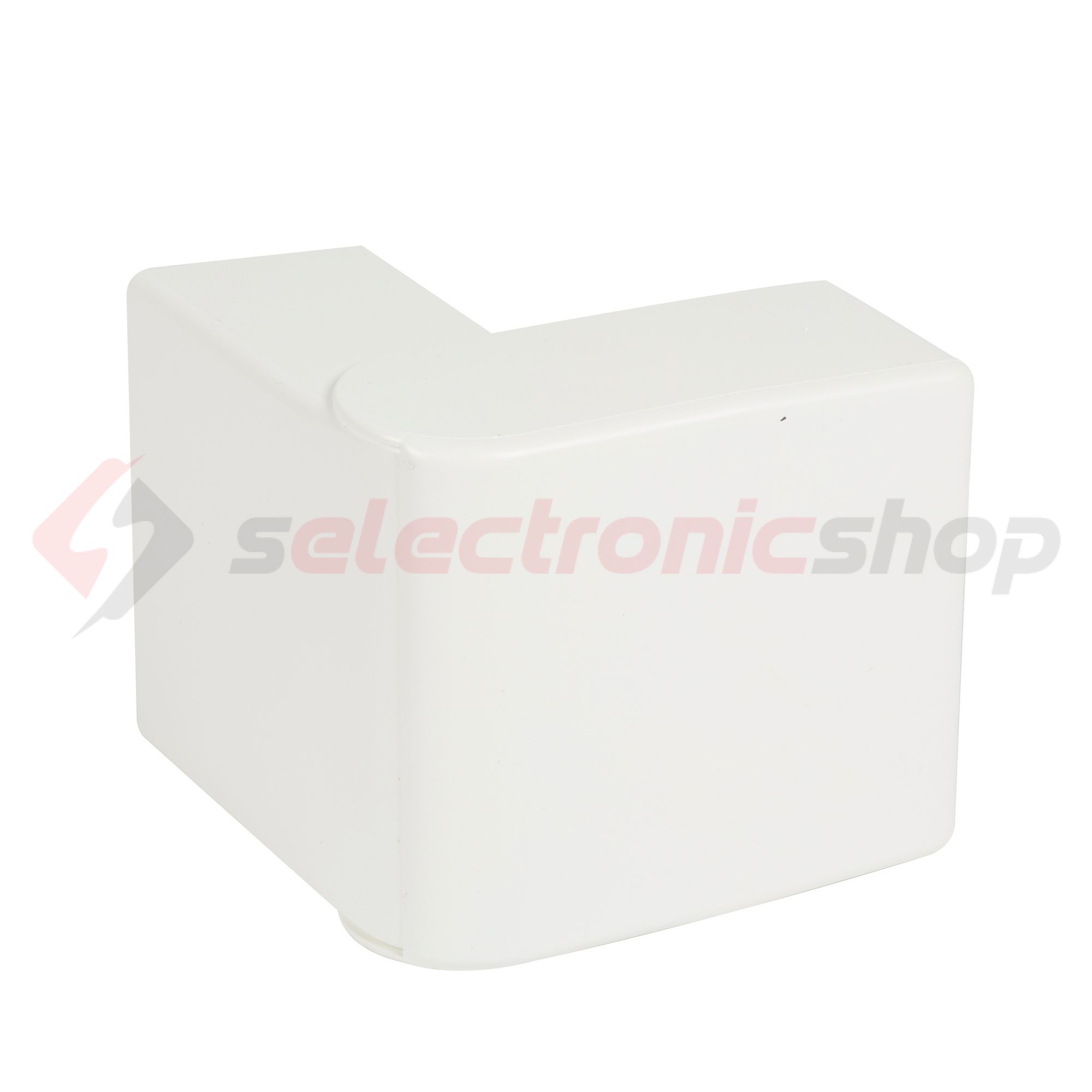 Parapetcsatorna külső sarok 100x50-hez 60-120° fényesfehér műanyag kúpfedél DLP-S LEGRAND - 638032