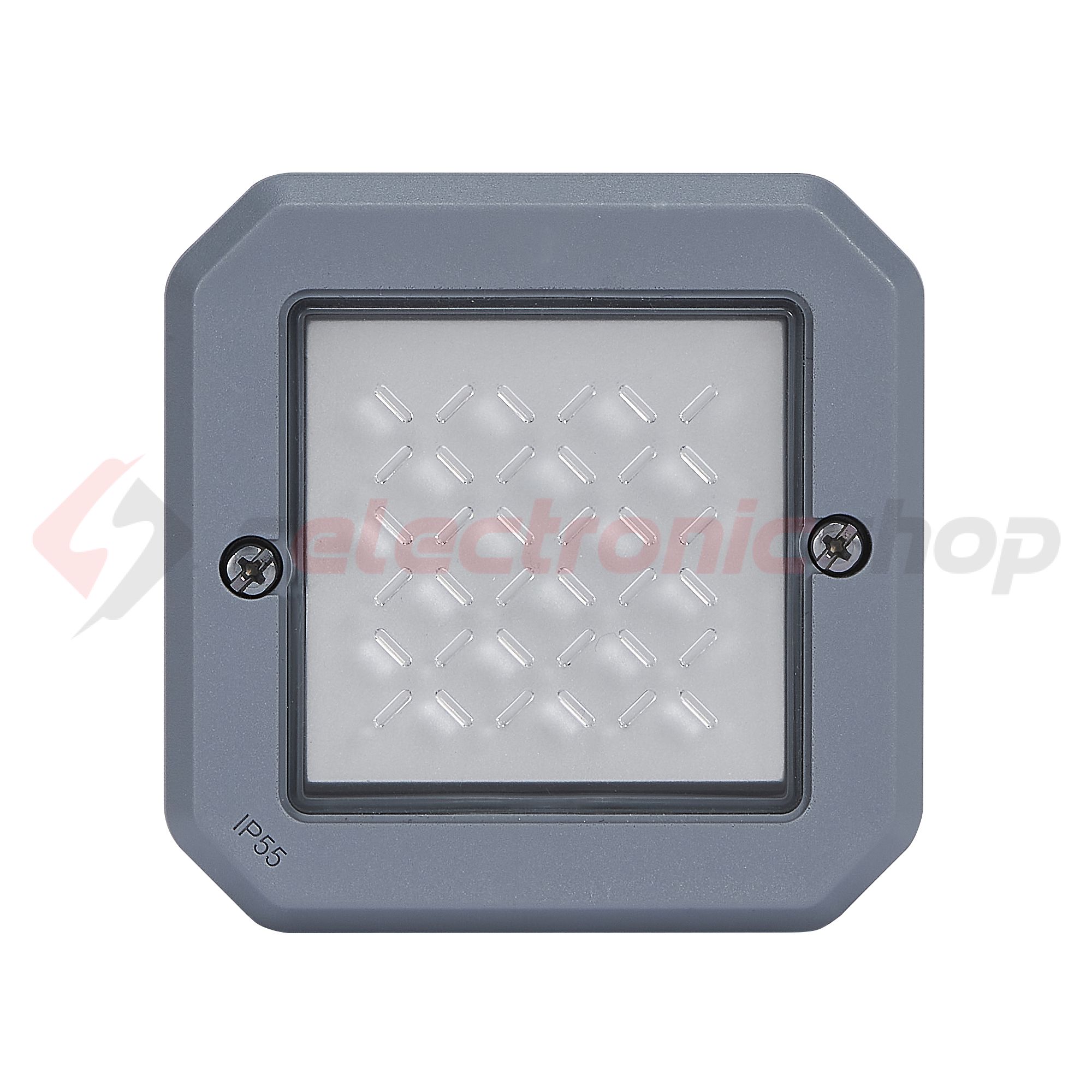 Plexo 106 váltókapcsoló betét közp. fedéllel szürke IP55 1- billentyű/gomb LEGRAND - 069523