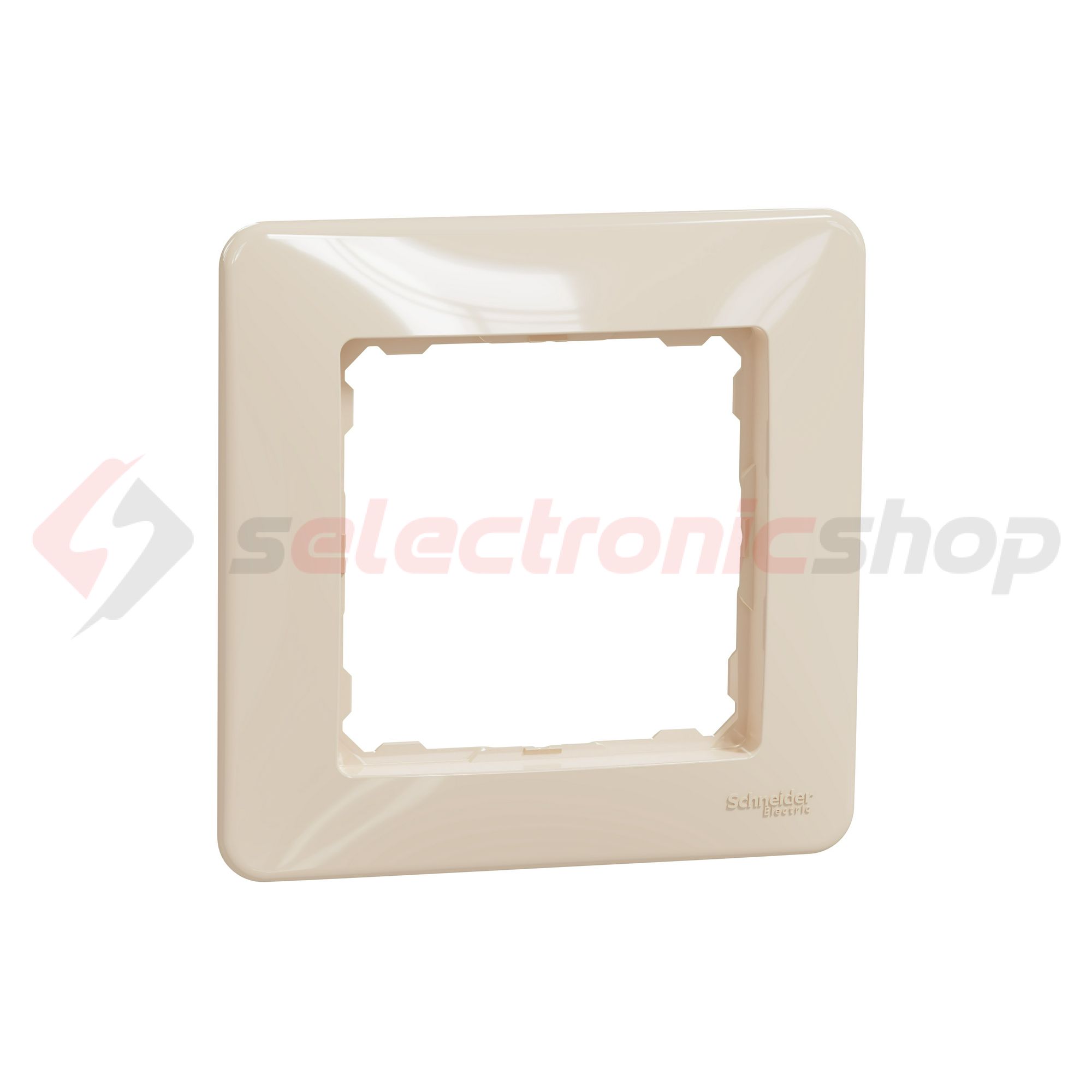 SednaDesign keret 1-es vízszintes és függőleges műanyag bézs Schneider - SDD312801