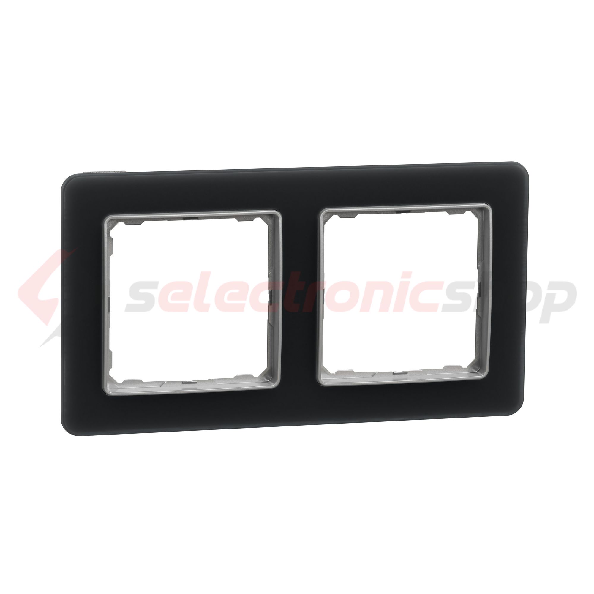 SednaElements keret füstkvarc 2-es vízszintes és függőleges műanyag Schneider - SDD362802