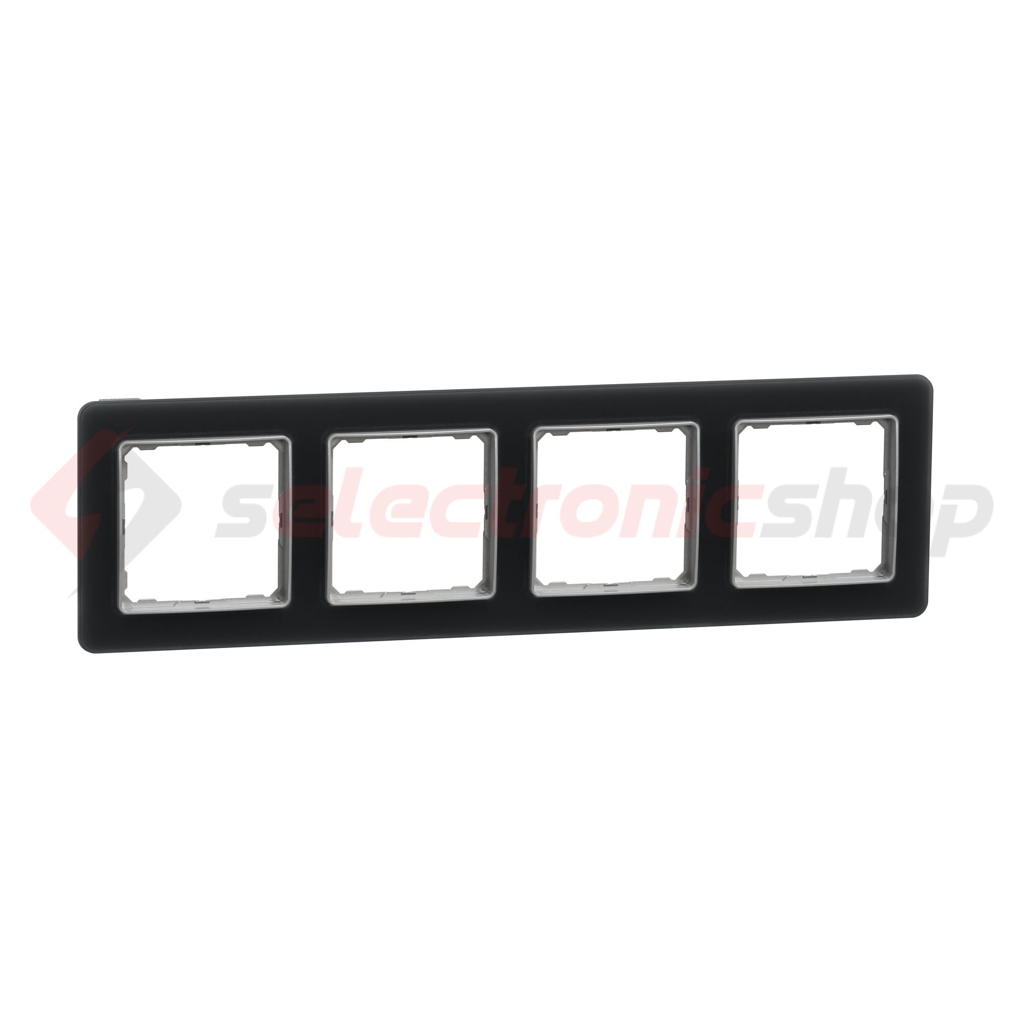 SednaElements keret füstkvarc 4-es vízszintes és függőleges műanyag Schneider - SDD362804