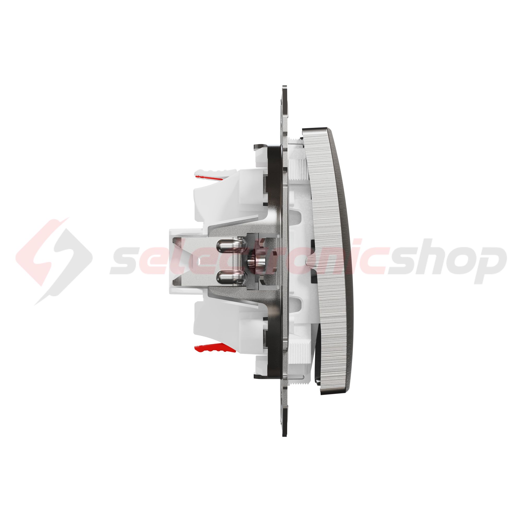 SednaÚj 102 2P kapcsoló betét adapterrel süllyesztett rugós IP20 billentyű/gomb Schneider - SDD170102