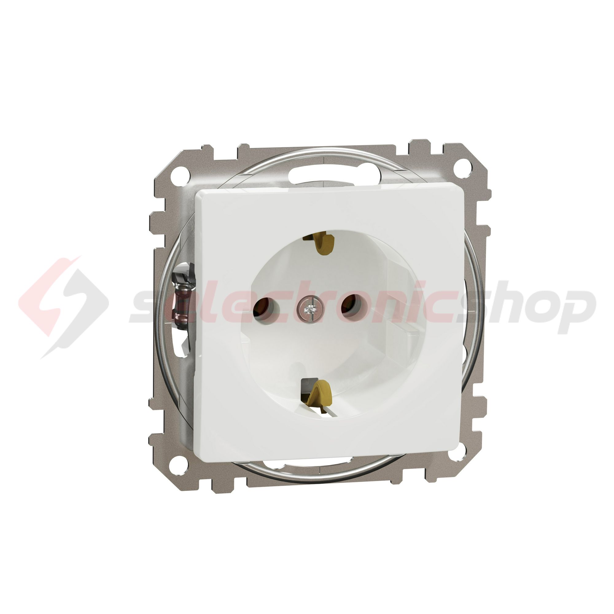 SednaÚj 162 dugalj földelt fehér IP20 süllyesztett szorítókapcsos Schneider - SDD111026