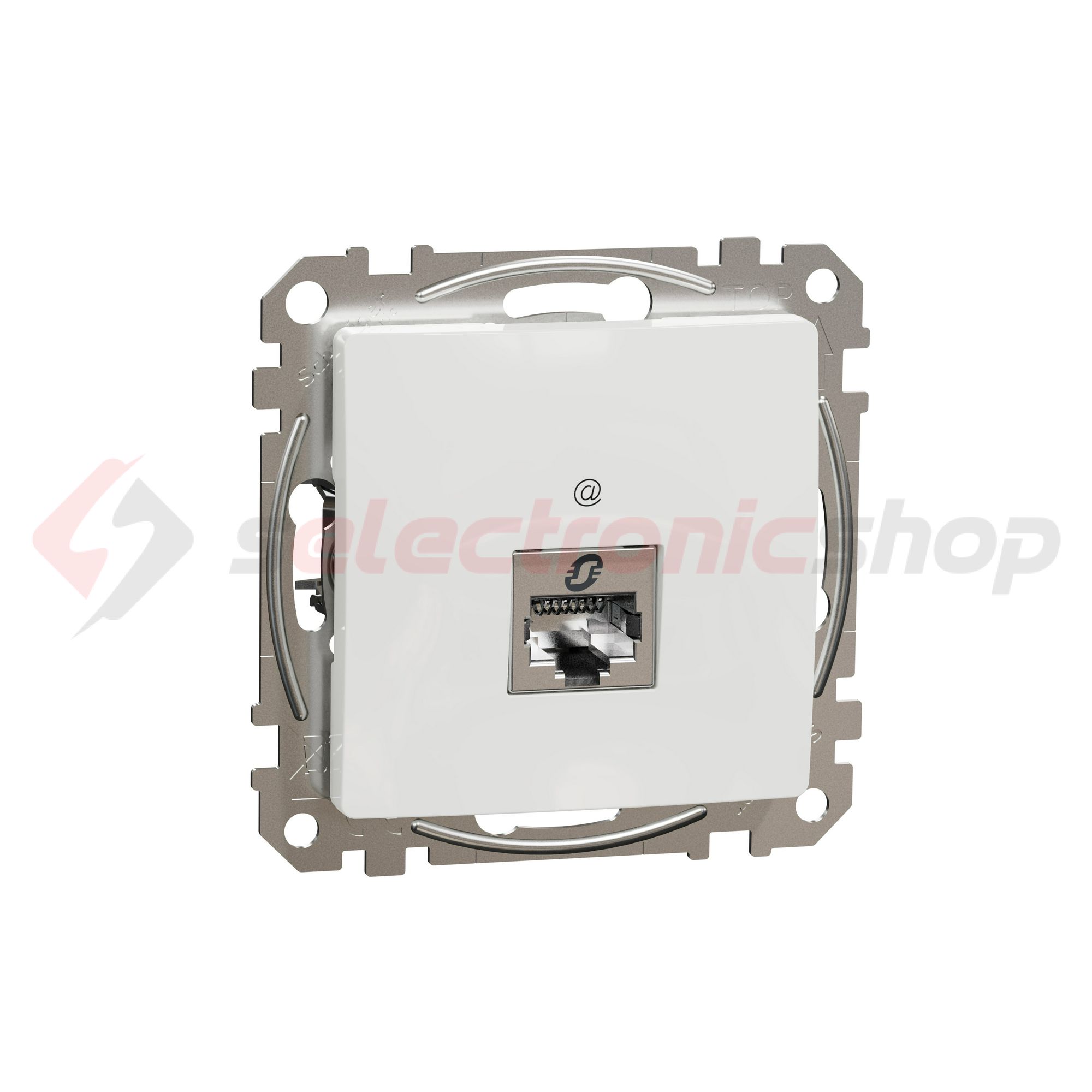 SednaÚj adatcsatlakozó dugalj STP RJ45 8(8) Cat6 süllyesztett fehér Schneider - SDD111461S