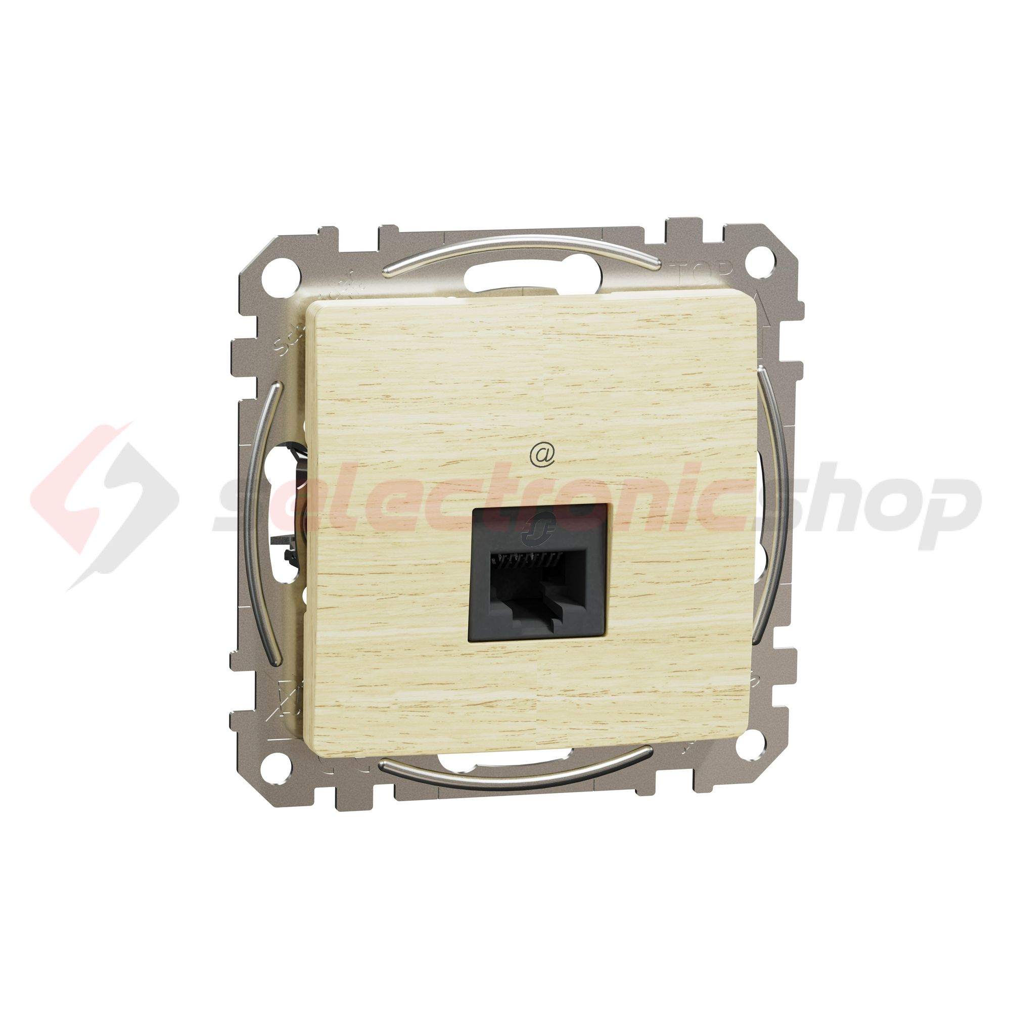 SednaÚj adatcsatlakozó dugalj UTP nyír RJ45 8(8) Cat5e süllyesztett fa Schneider - SDD180451