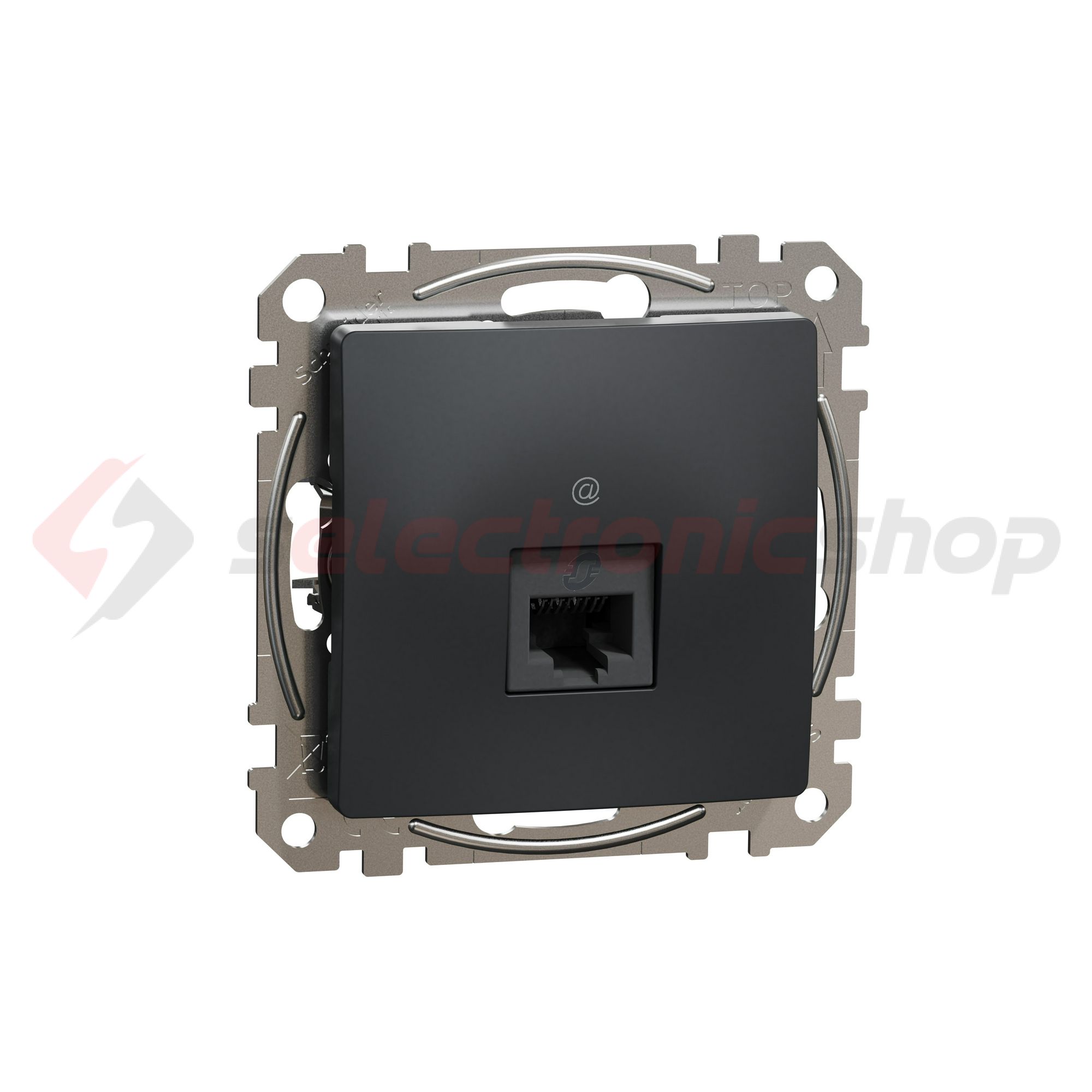 SednaÚj adatcsatlakozó dugalj UTP RJ45 8(8) Cat5e süllyesztett antracit Schneider - SDD114451