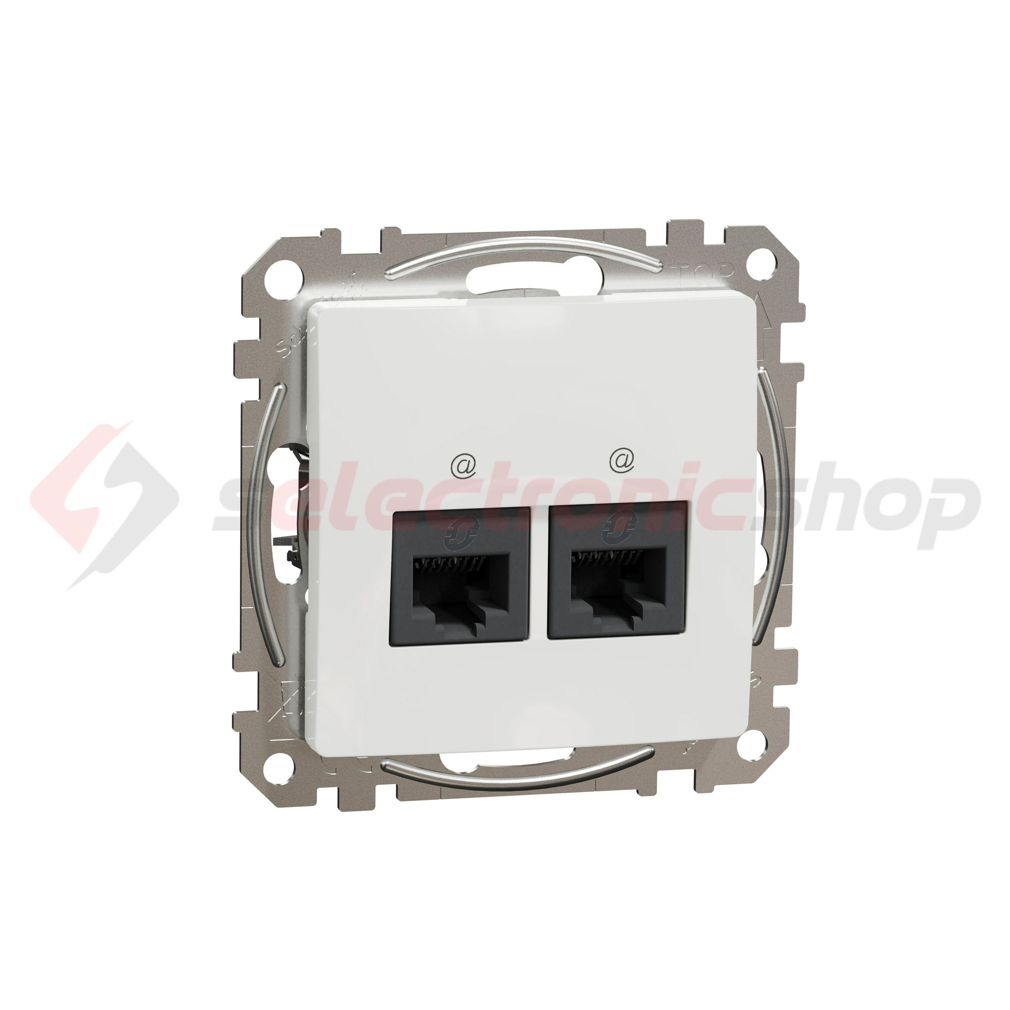 SednaÚj adatcsatlakozó dugalj UTP RJ45 8(8) Cat5e süllyesztett fehér Schneider - SDD111452