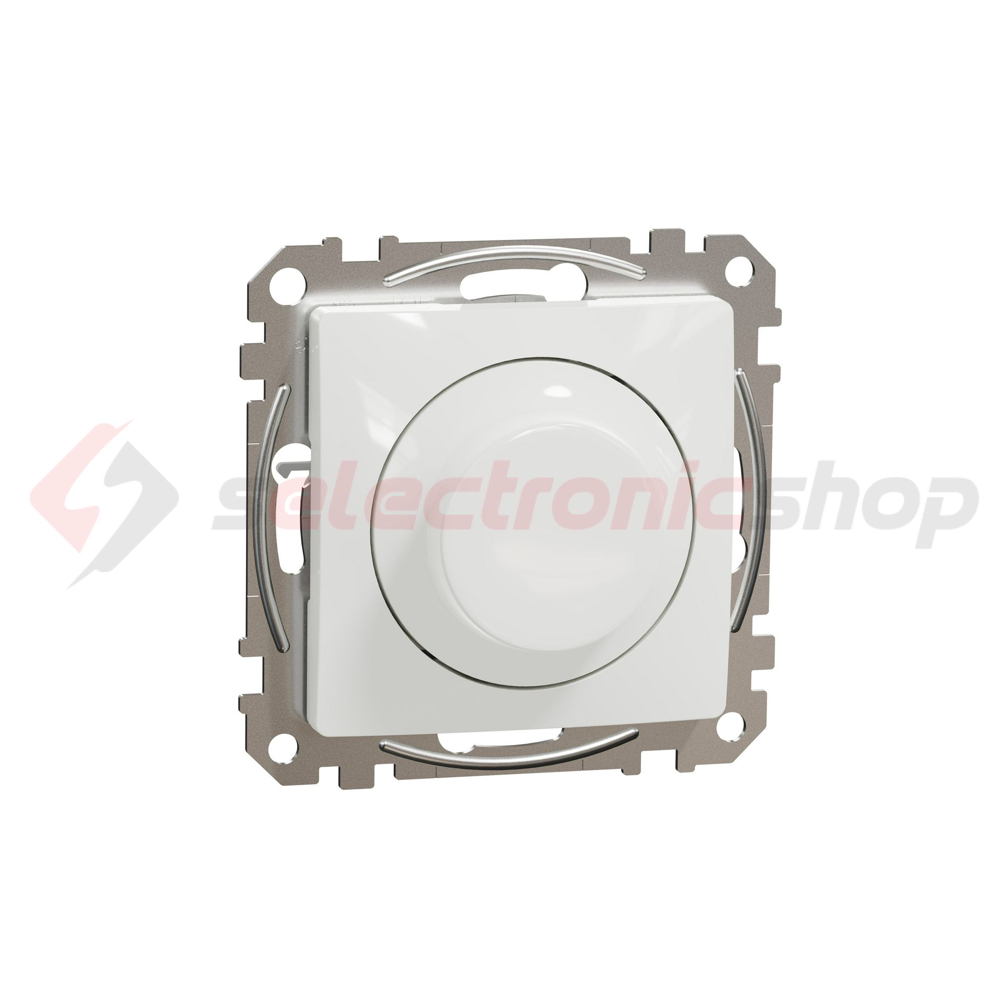 SednaÚj fényerőszabályzó univ. váltó betét közp. fedéllel forgató-/nyomó 14-200VA fehér Schneider - SDD111502