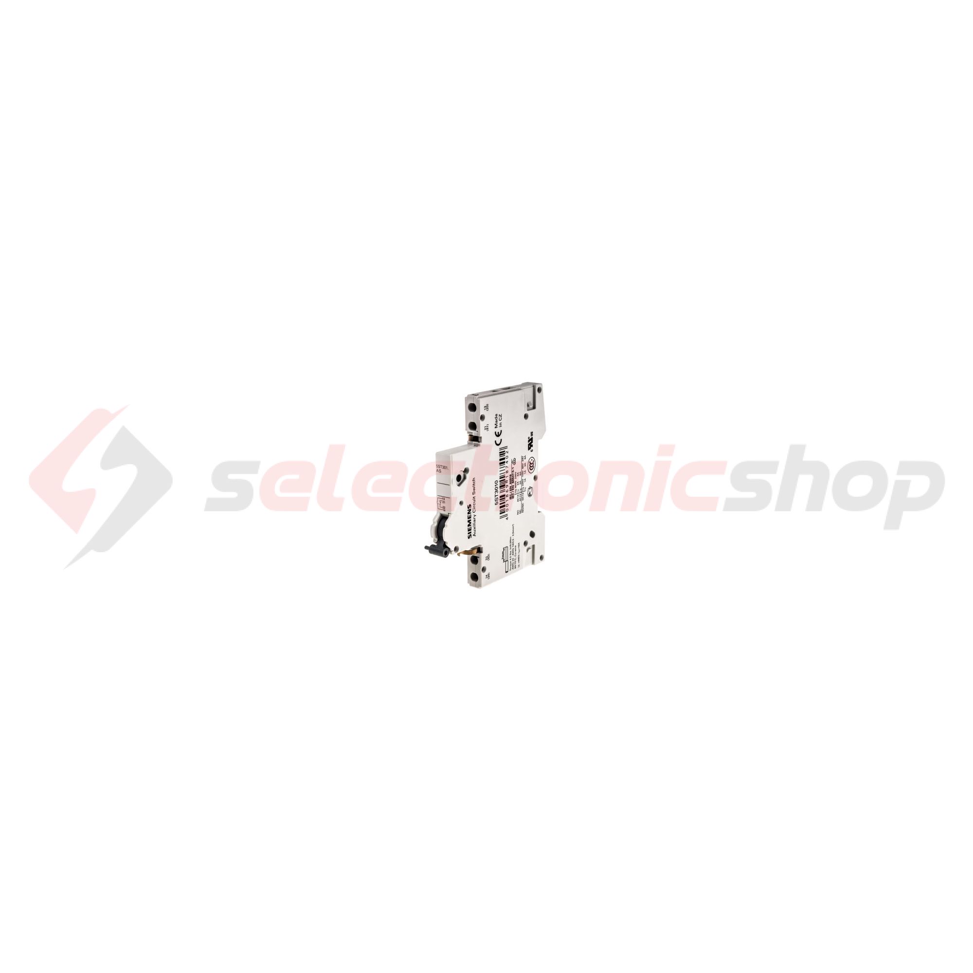 Segédérintkező 5SL/5SY/5SP/5TL/5SU/5SV-hez 1-z 1-ny AC/DC 0.5modul 5ST SIEMENS - 5ST3010