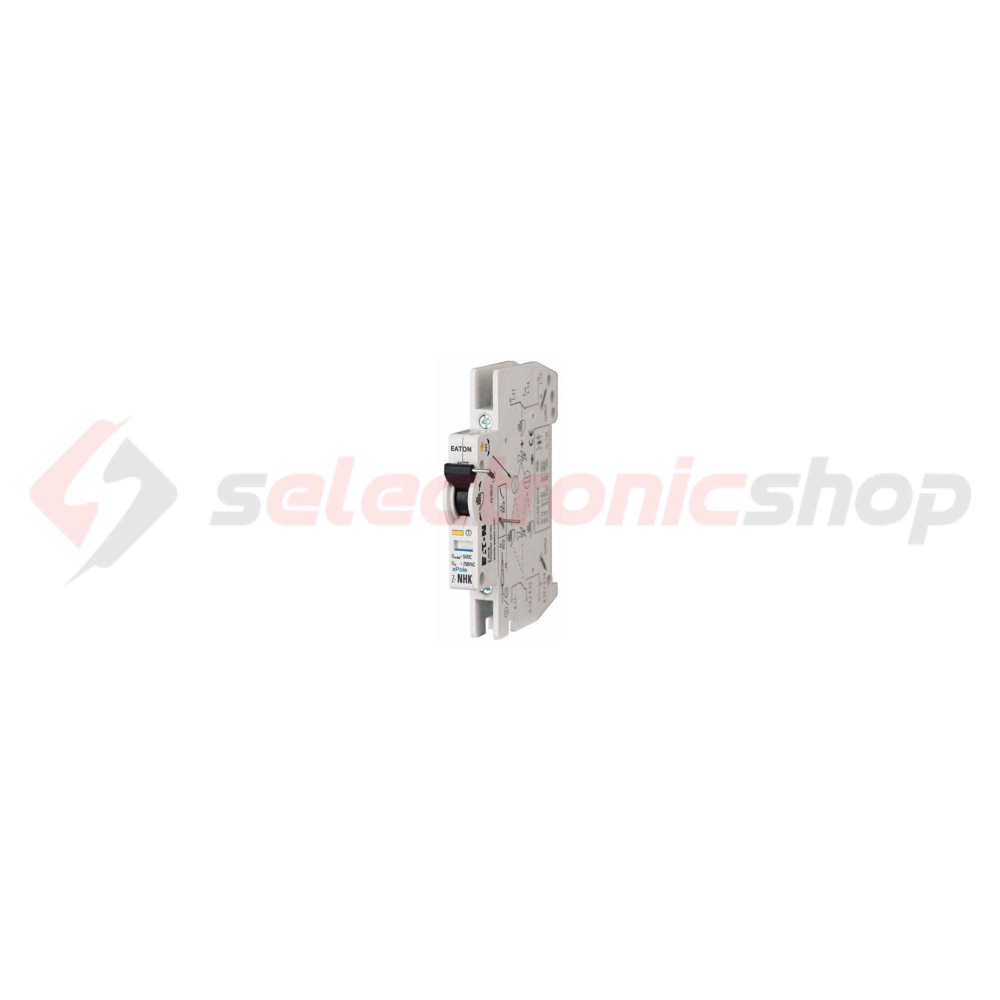 Segédérintkező PF7/CFI/PBR/dRCM/CKN/CLS-hez 2-v 4A 250V AC 0.5modul Z-NHK EATON - 248434