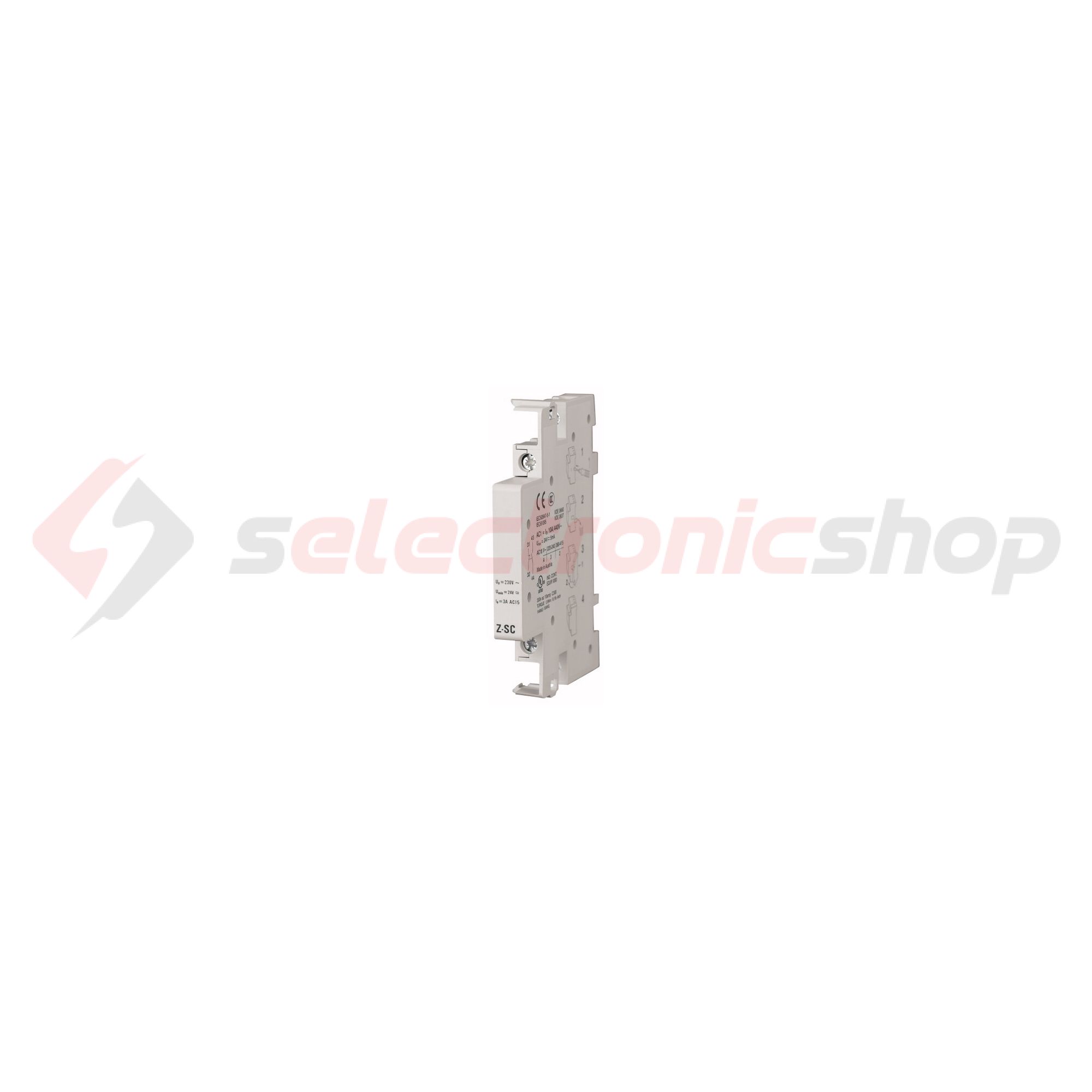 Segédérintkező Z-SCH-kontaktorhoz 1-z 1-ny 3A 230V AC 0.5modul Z-SC EATON - 248862