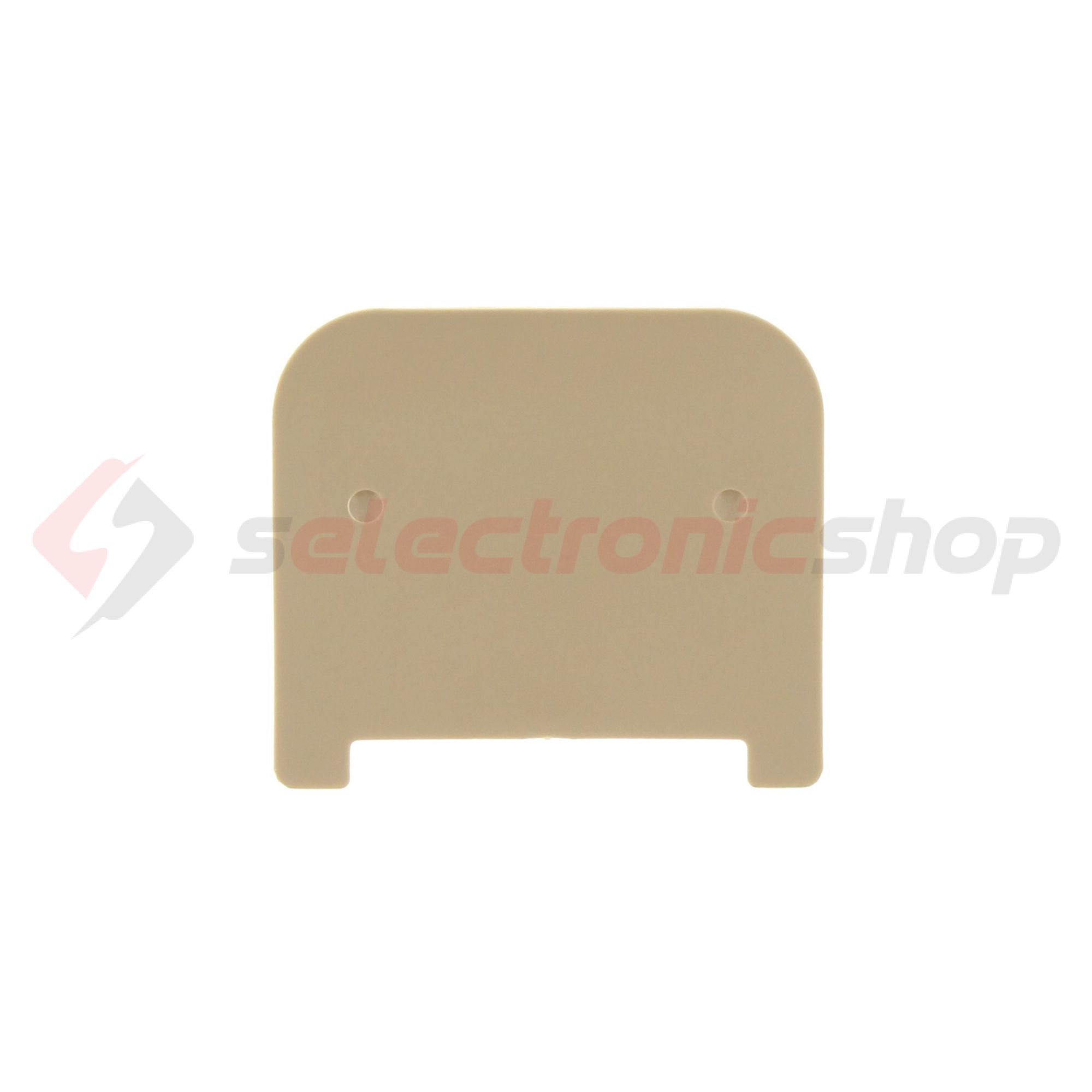 Sorkapocs elválasztólap bézs 1.5mm-va TW 2,5-10 BG CONTA-CLIP - 2002.2