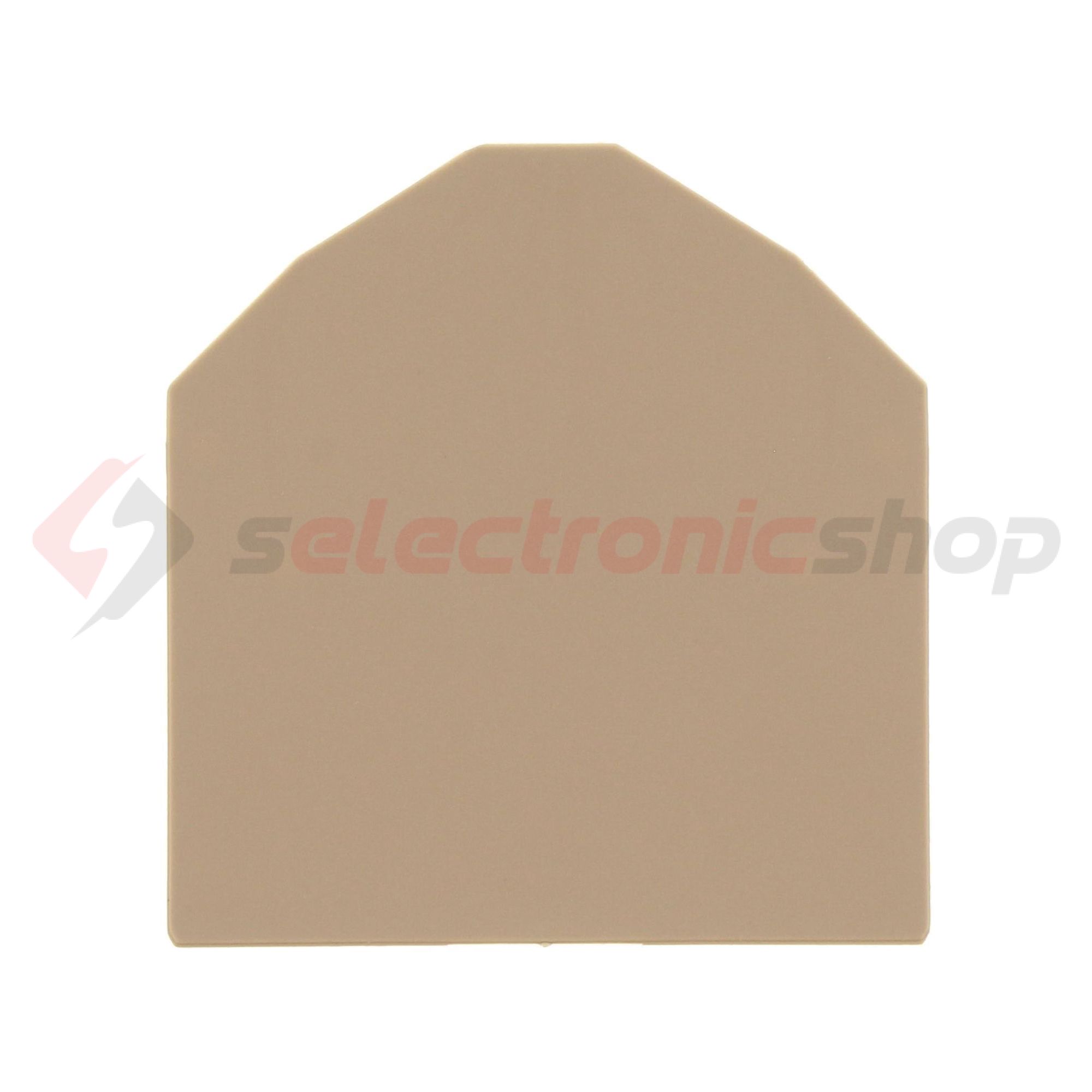 Sorkapocs elválasztólap RK16 sorkapocshoz bézs 1.5mm-va TW 16 BG CONTA-CLIP - 2105.2