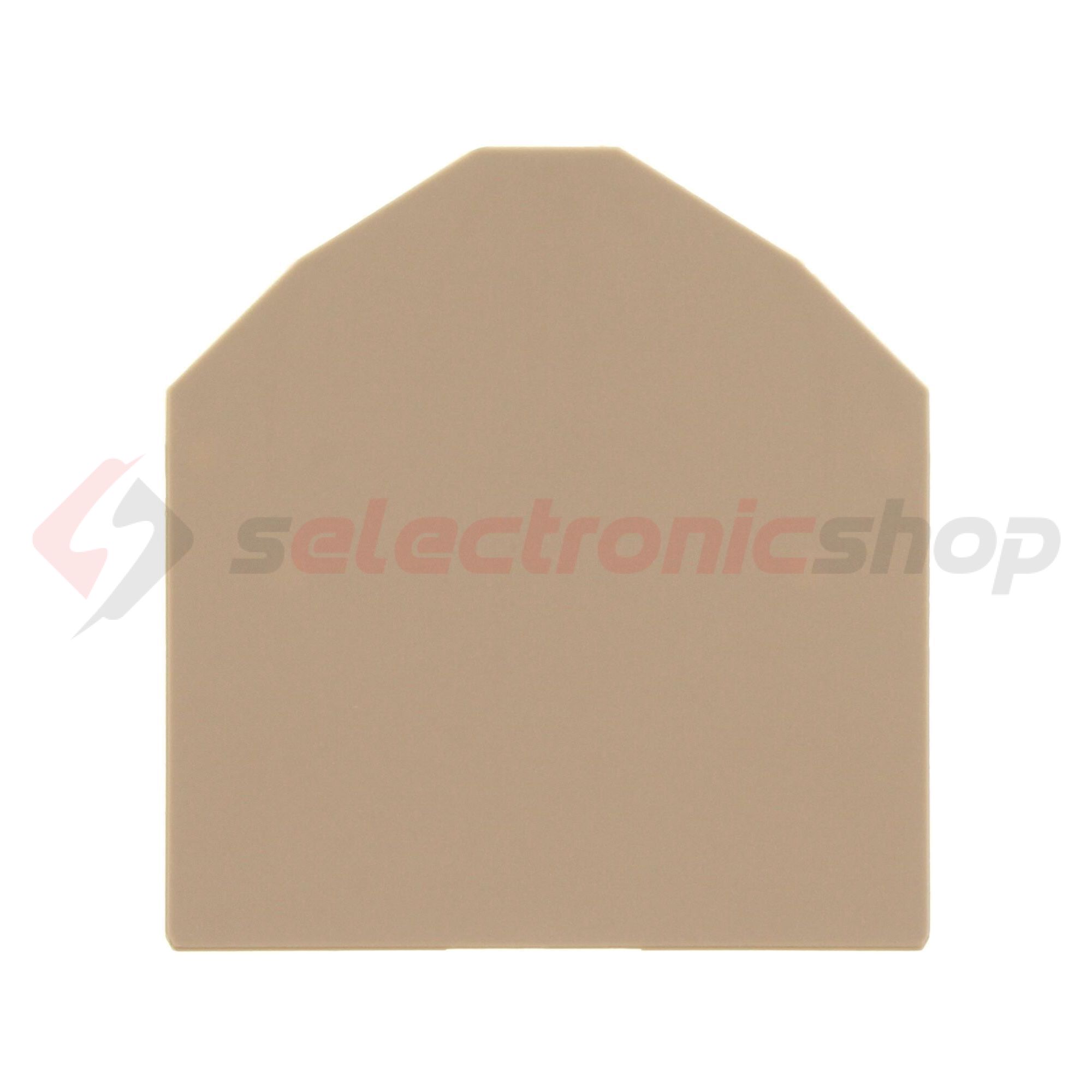 Sorkapocs véglap RK35 sorkapocshoz bézs 1.5mm-va AP 35 BG CONTA-CLIP - 2116.2