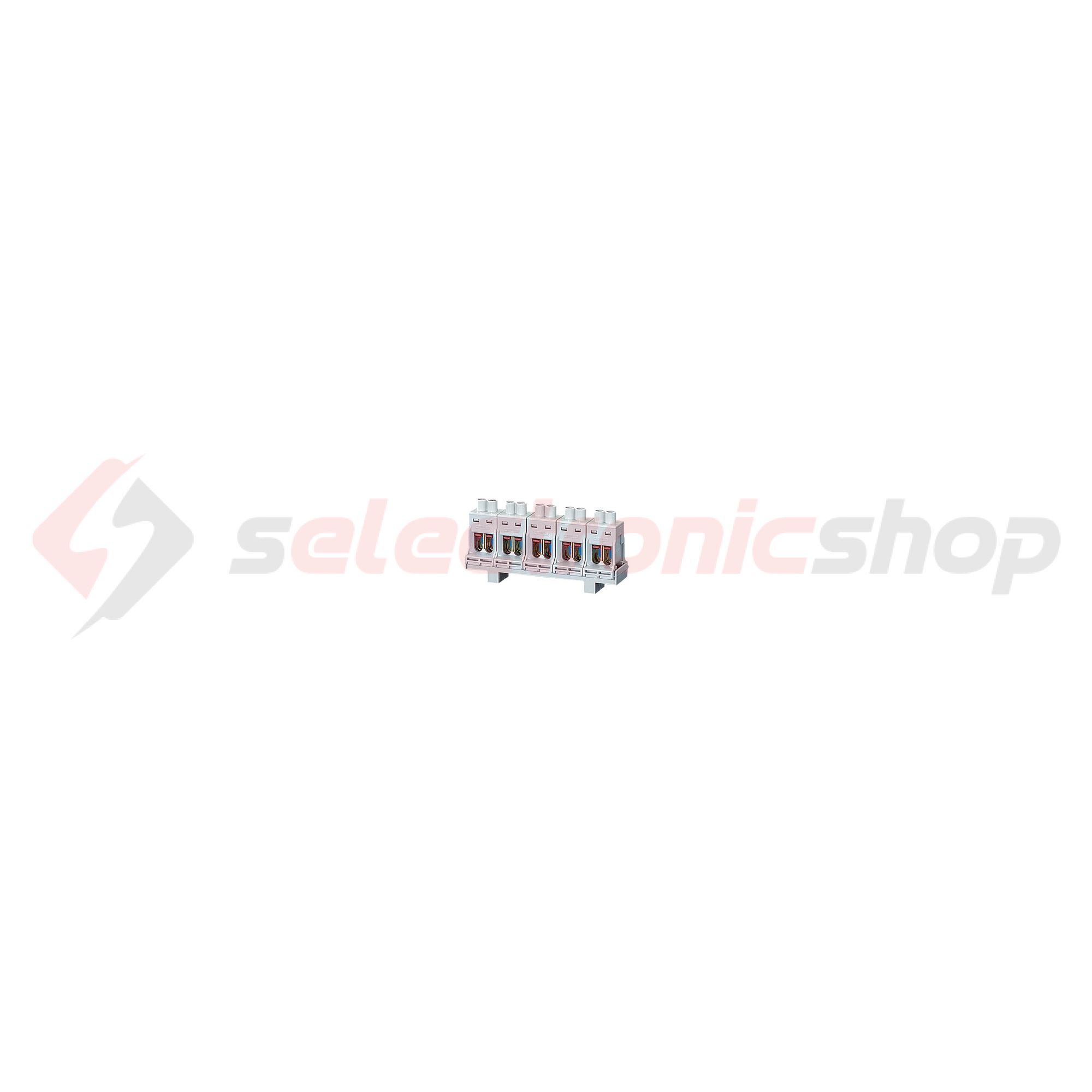 Sorkapocsblokk 5P 102A 2-kapocs/pólus KLS25 ENYCASE Hensel