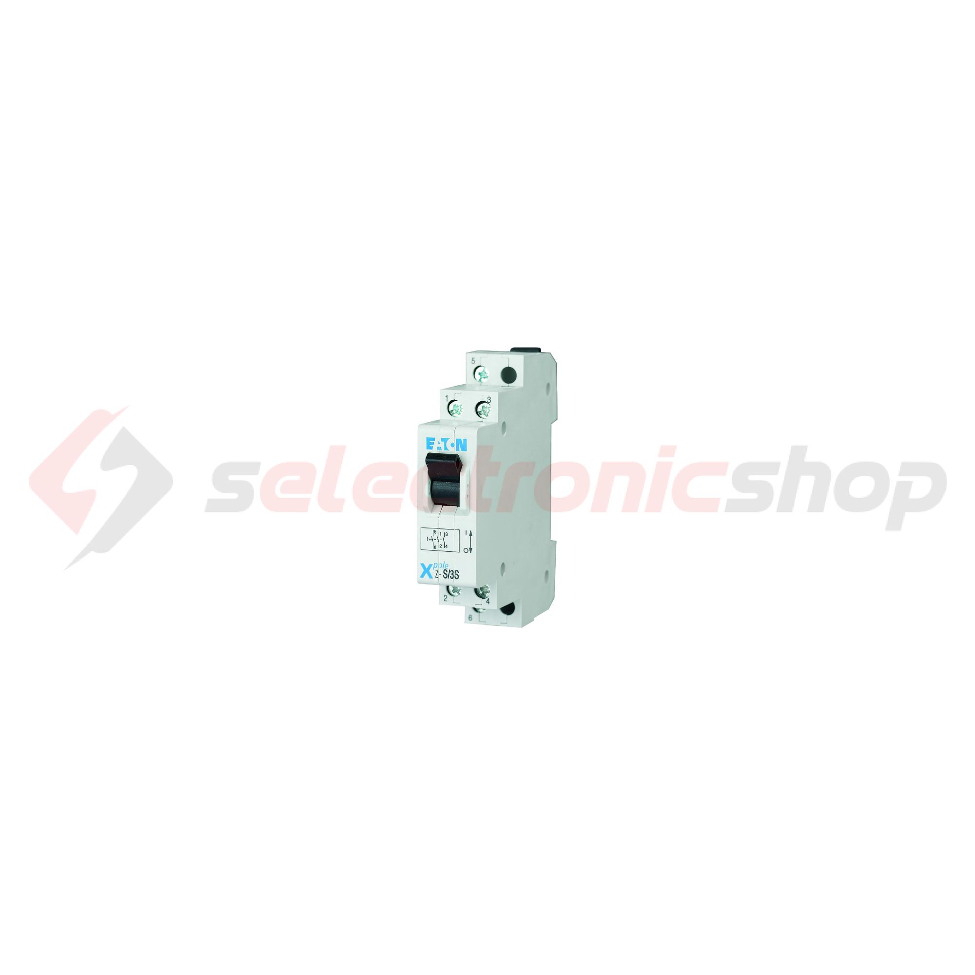 Sorolható I-O vezérlőkapcsoló 3z 16A 230V AC 1M Z-S/3S EATON - 248334