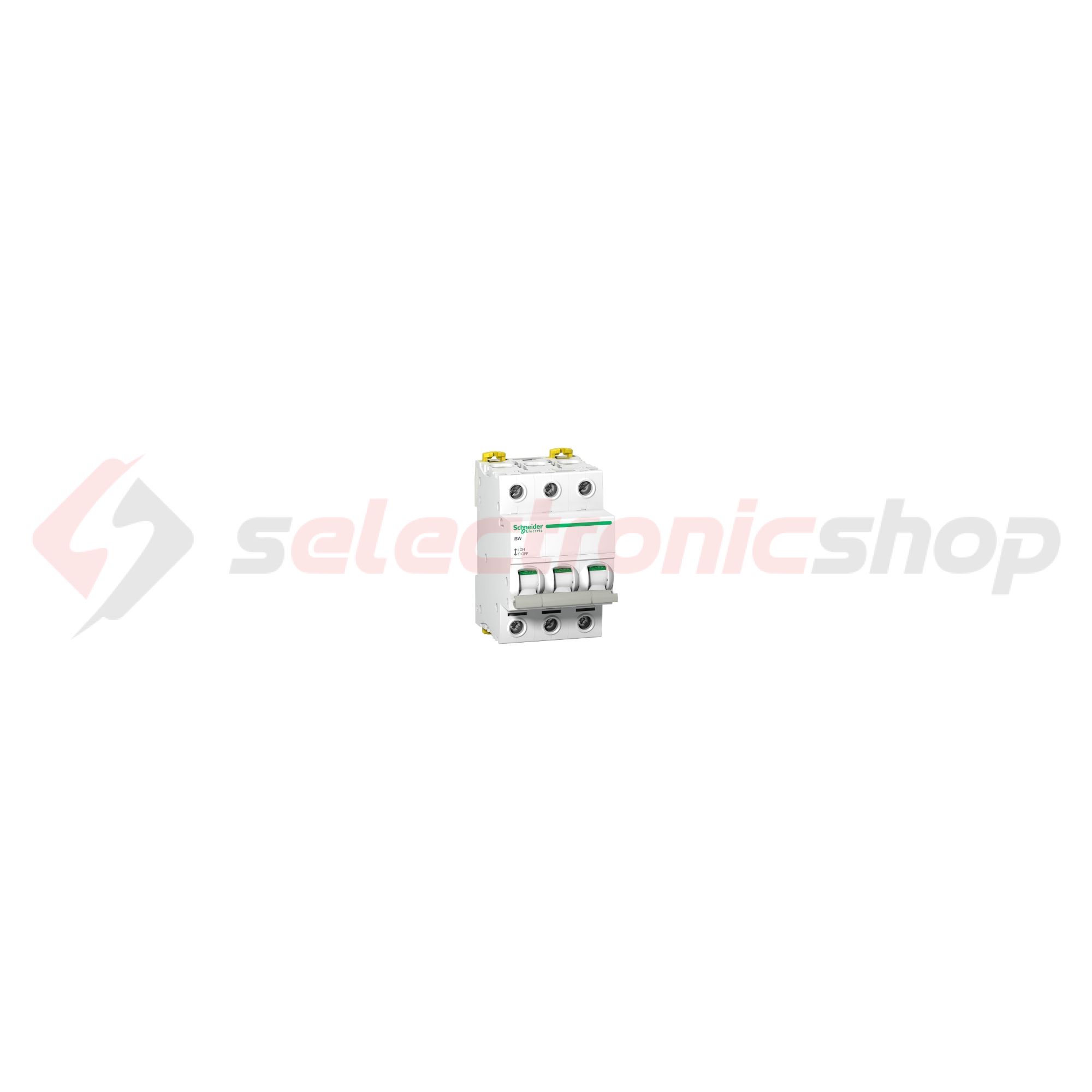 Sorolható szakaszoló Be-Ki kapcsoló 3P 63A 240V AC 3M 3z Acti9 iSW Schneider - A9S65363