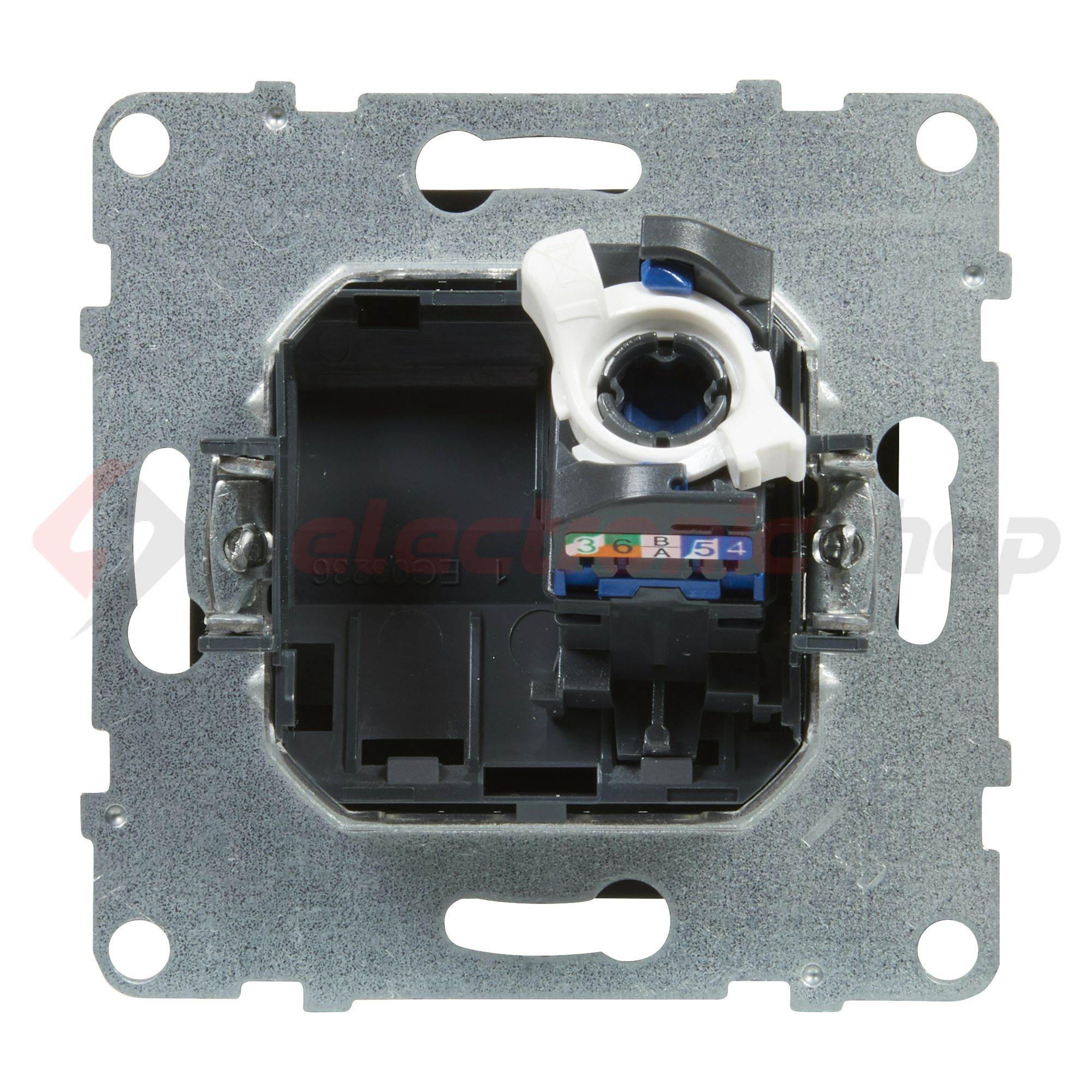 Suno adatcsatlakozó dugalj UTP RJ45 8(8) Cat6 fekete LEGRAND - 721452