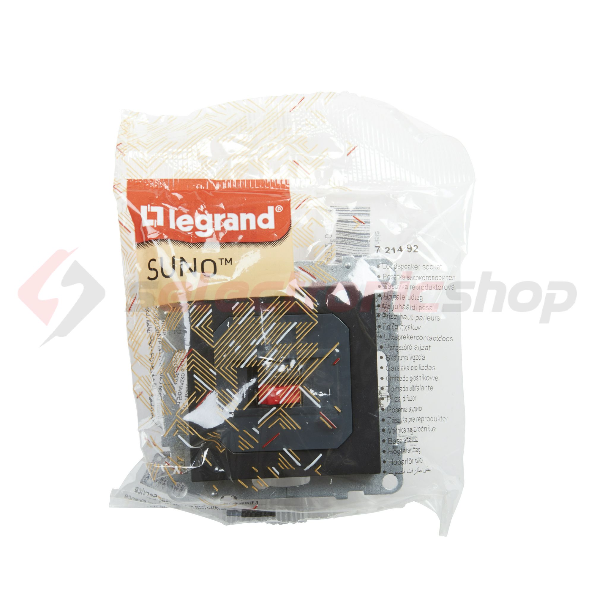 Suno hangszórócsatlakozó fekete LEGRAND - 721492