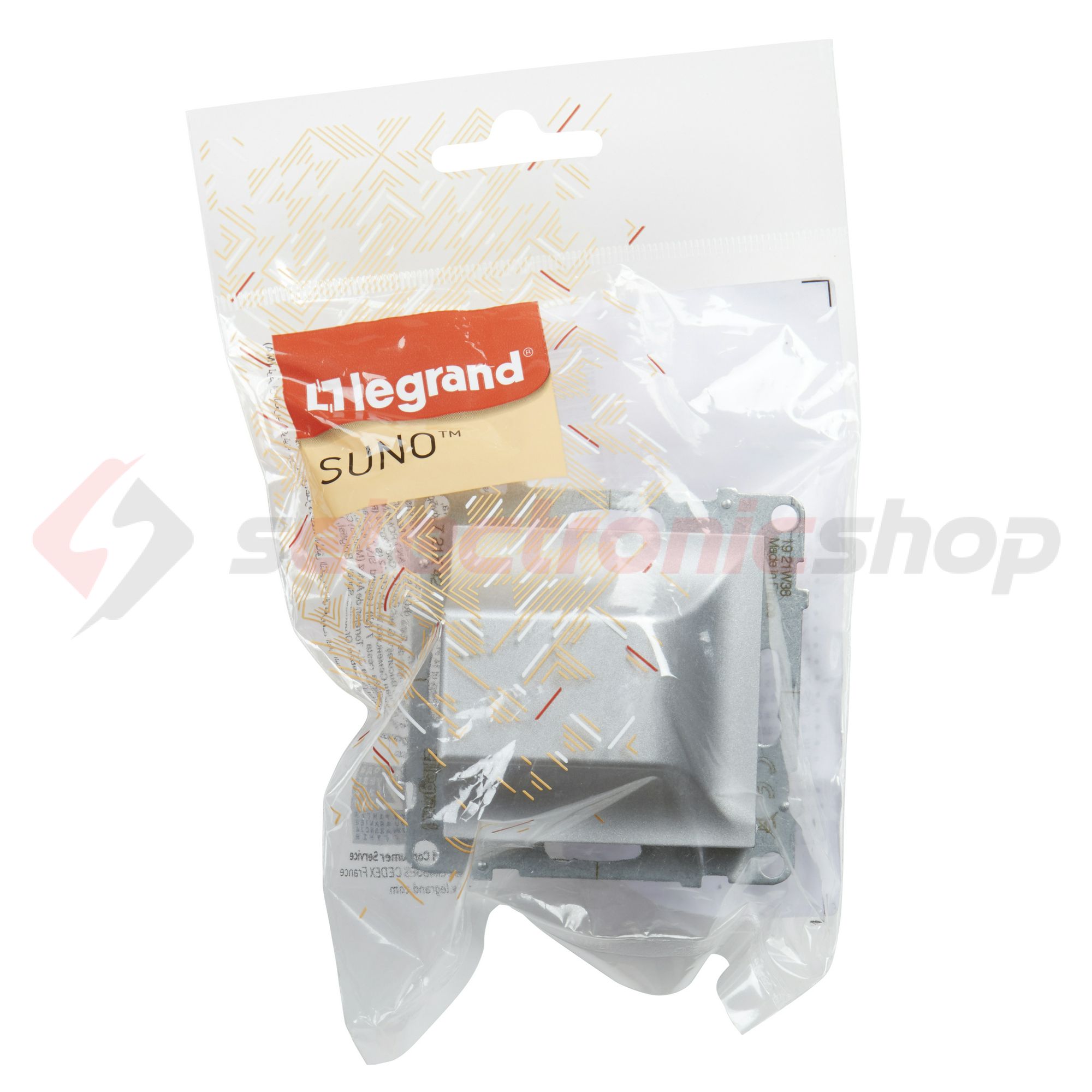 Suno kábelkivezető 3x2.5mm2 süllyesztett csavaros műanyag alumínium IP20 LEGRAND - 721342