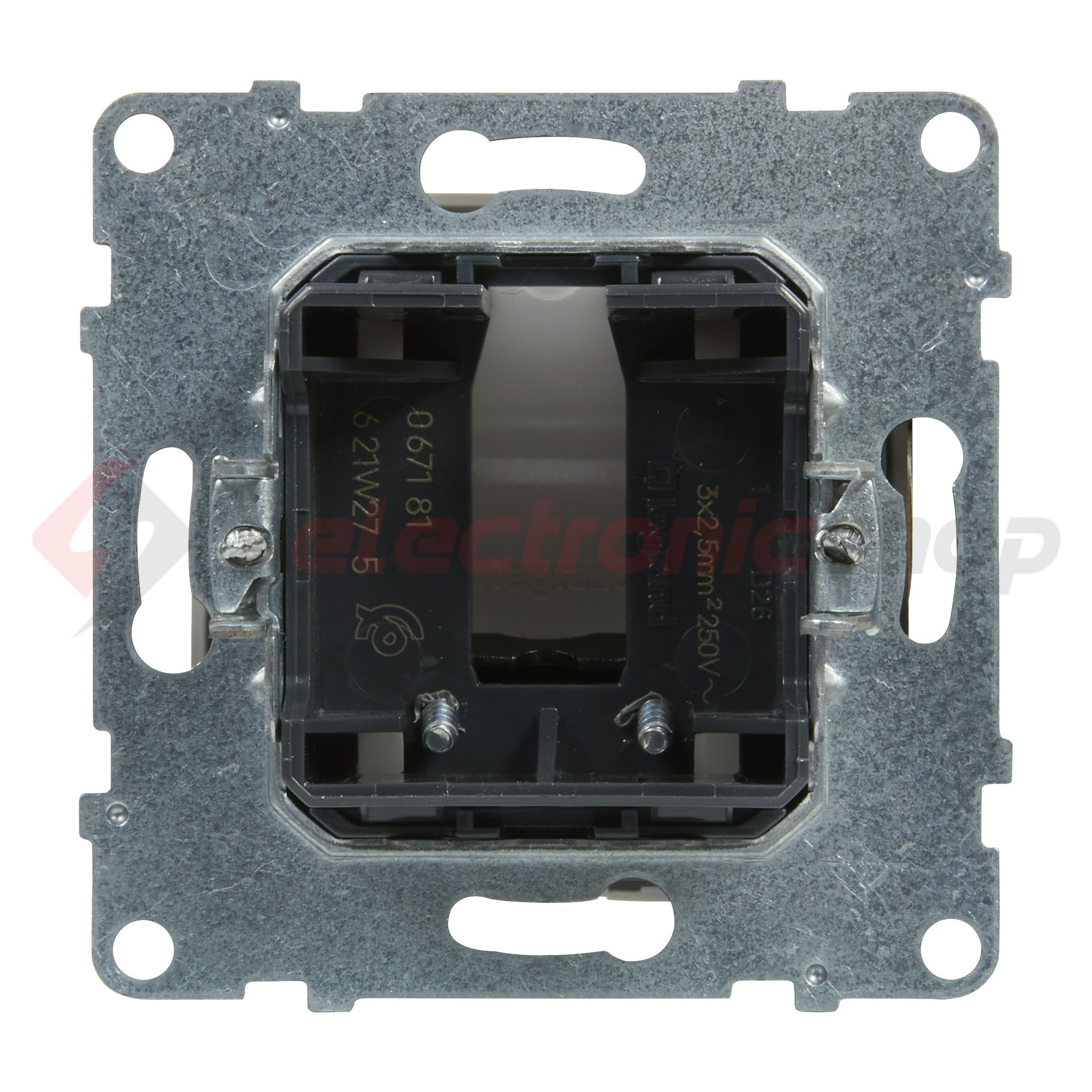 Suno kábelkivezető 3x2.5mm2 süllyesztett csavaros műanyag fehér IP20 LEGRAND - 721142