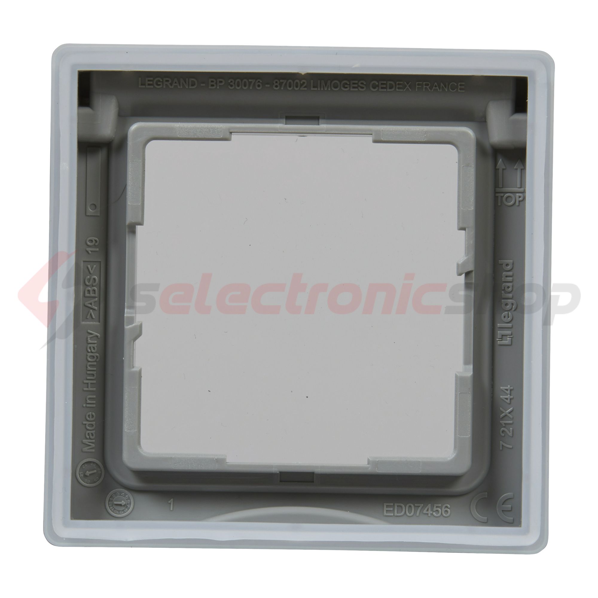 Suno keret 1-egység vízszintes és függőleges műanyag alumínium kezeletlen LEGRAND - 721344