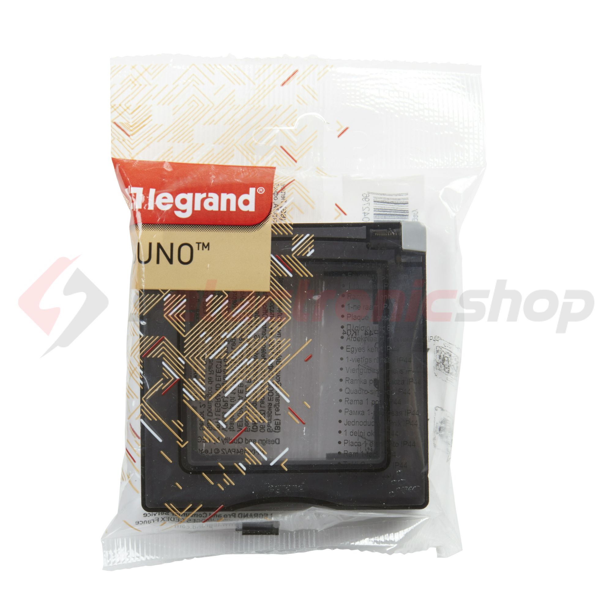 Suno keret 1-egység vízszintes és függőleges műanyag alumínium kezeletlen LEGRAND - 721344