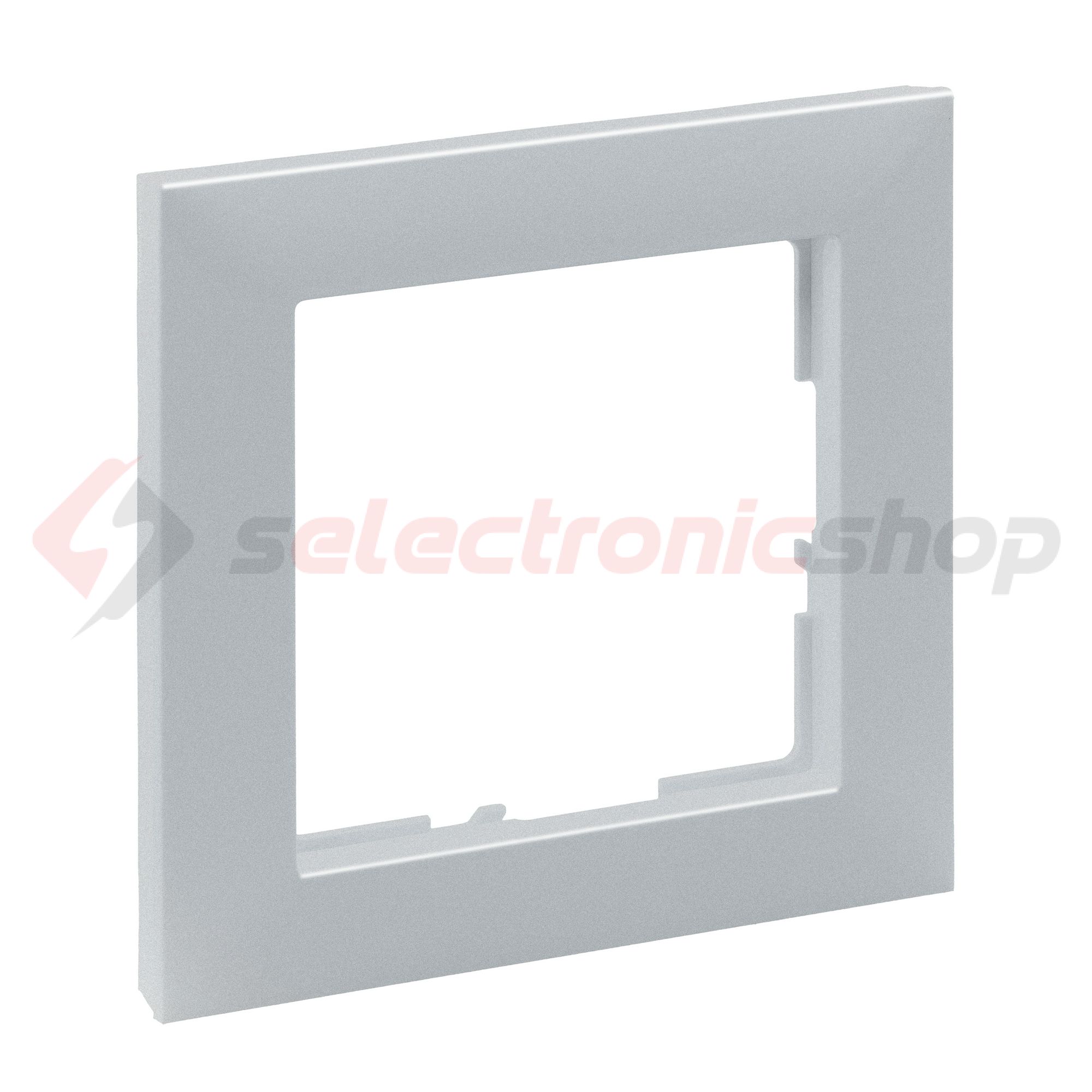 Suno keret 1-egység vízszintes és függőleges műanyag alumínium lakkozott LEGRAND - 721511